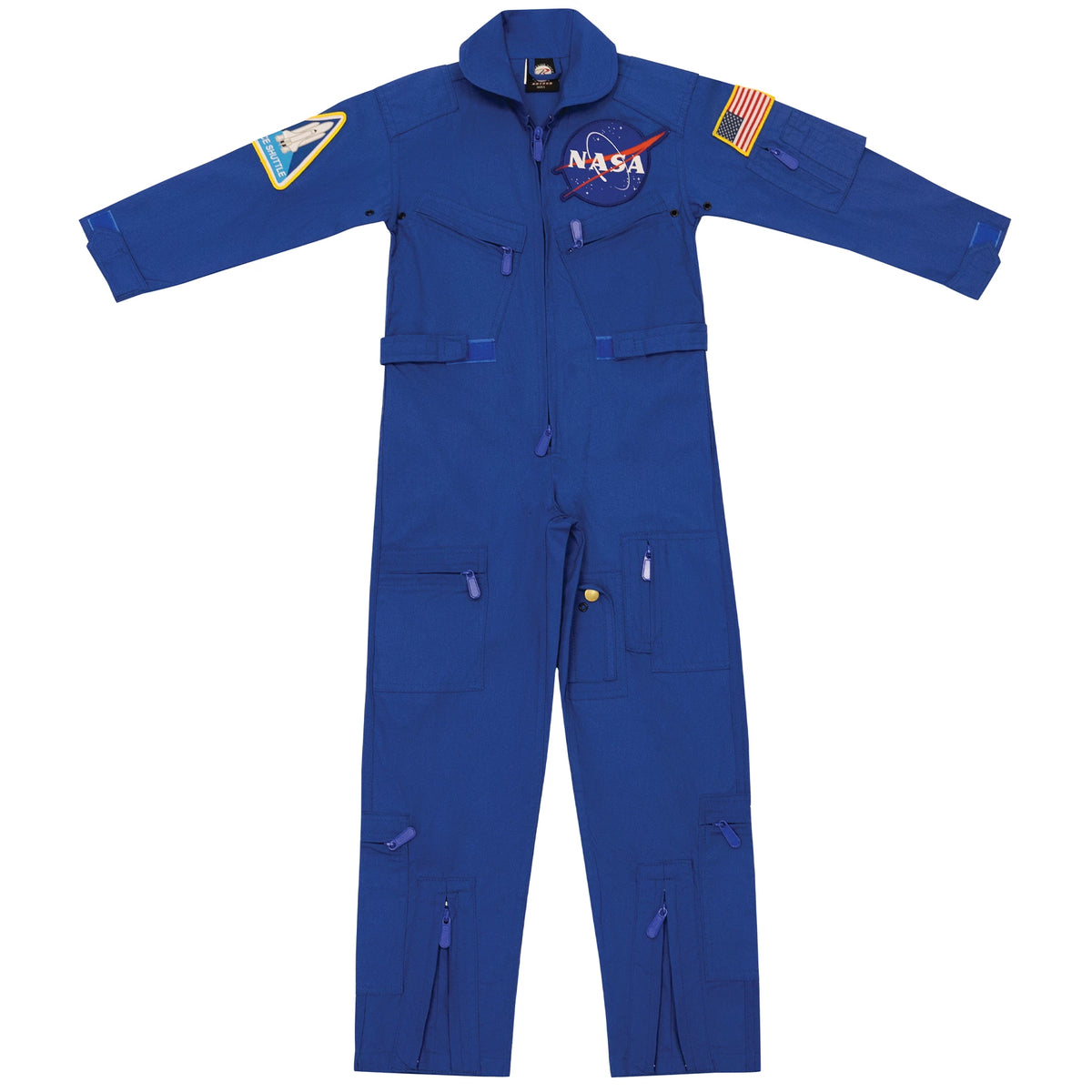 Rothco Kids NASA Flight Coveralls With Official NASA Patch - Rothco 7209-BL-XS