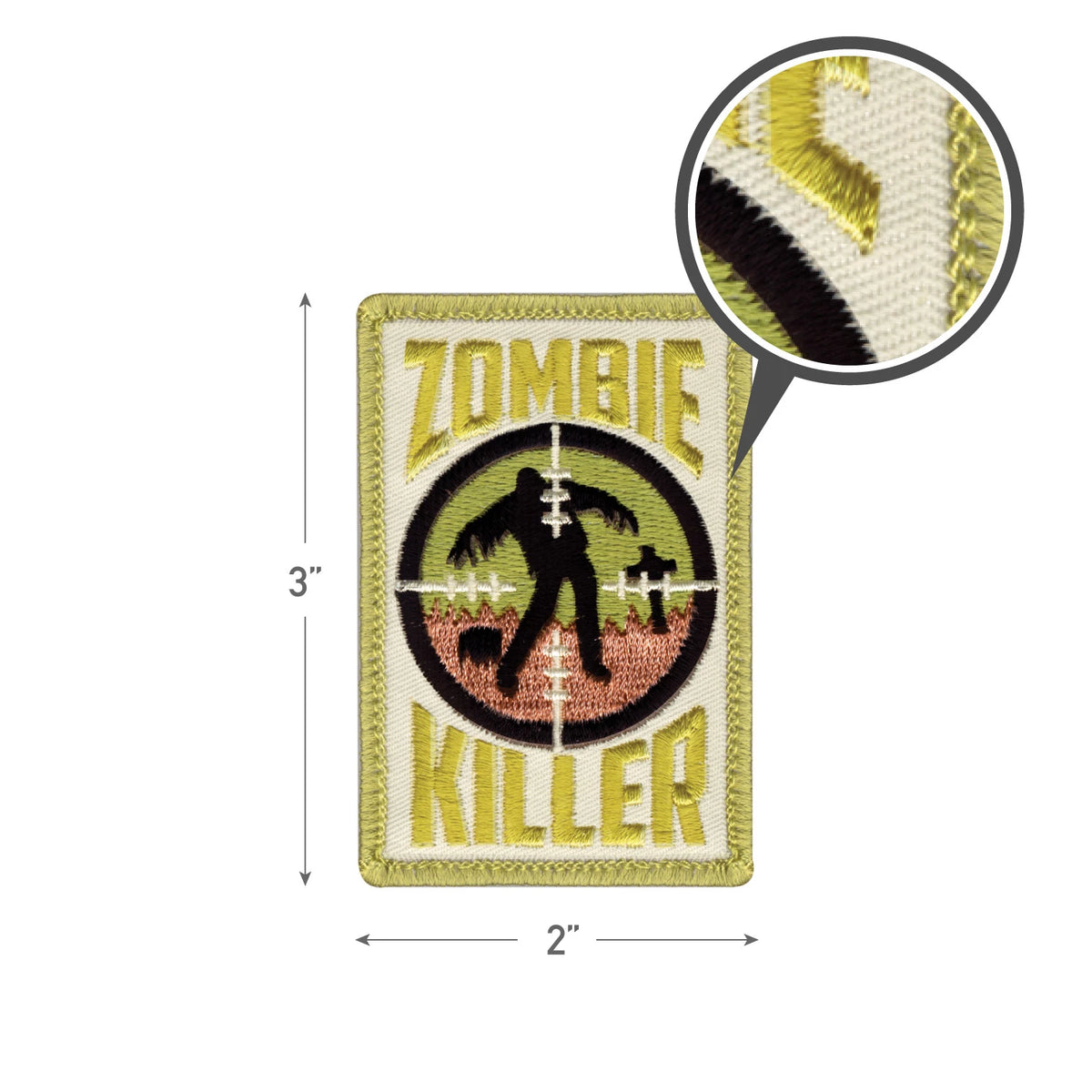 Rothco Zombie Killer Morale Patch - Rothco 72184
