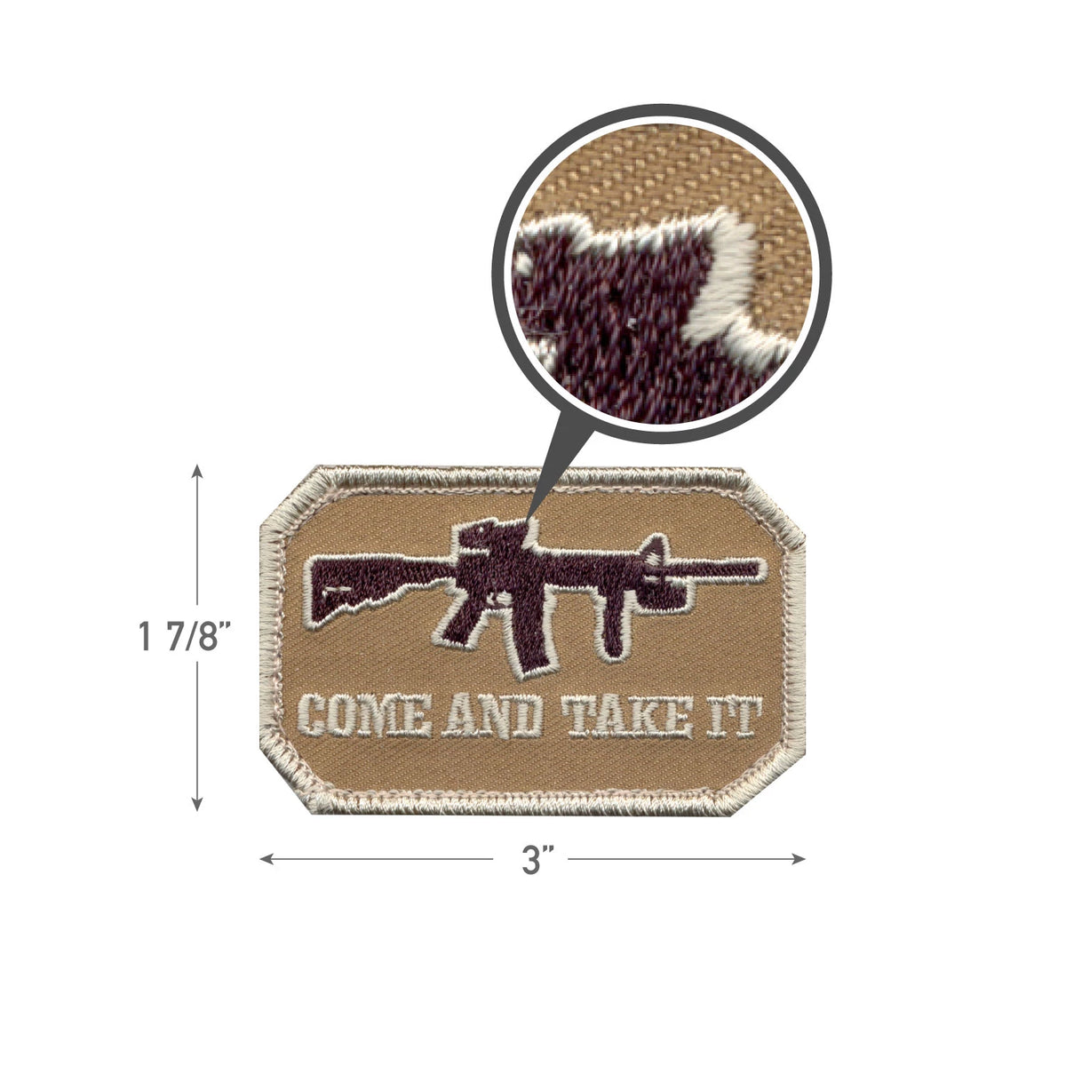 Rothco Come and Take It Morale Patch - Rothco 72196