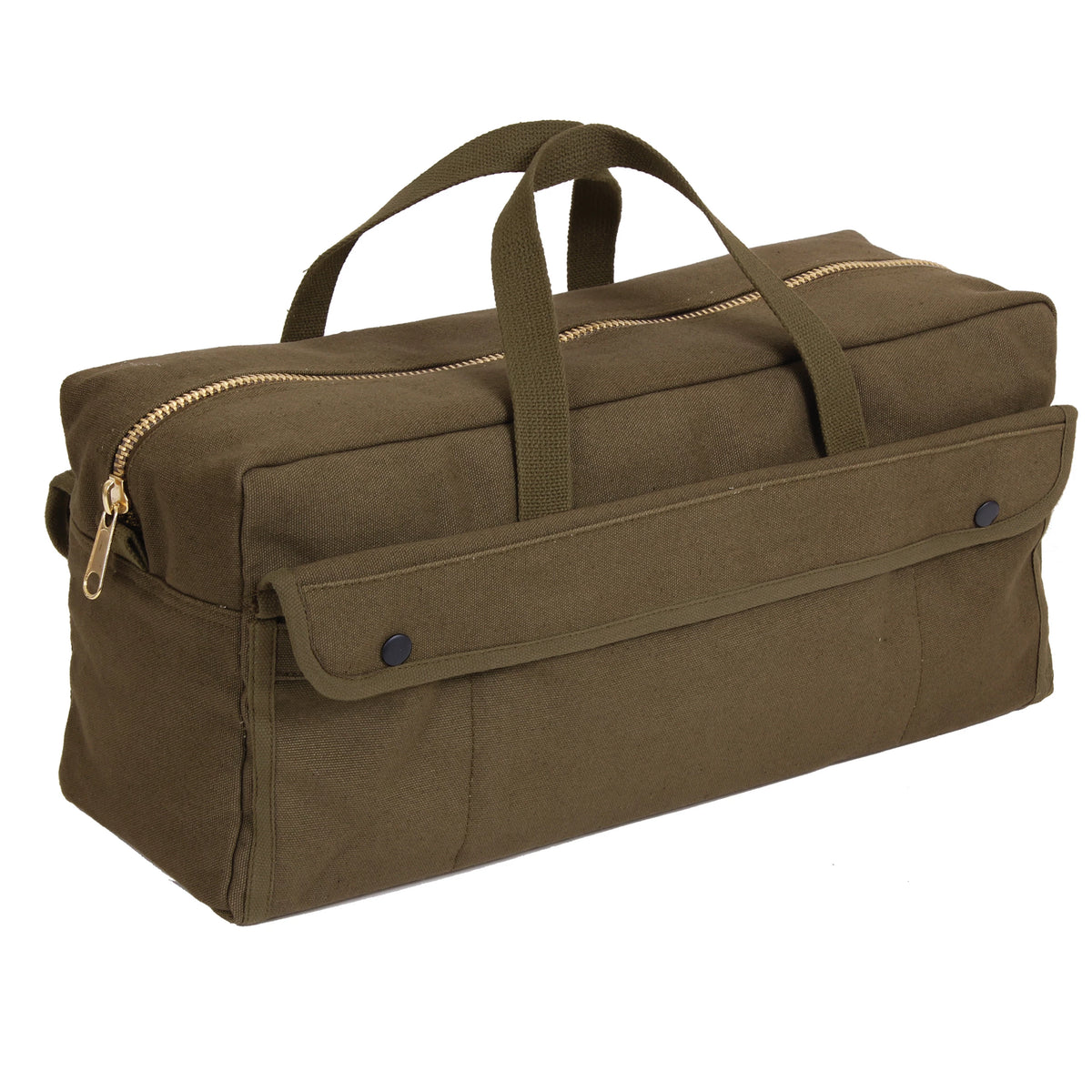 Rothco Canvas Jumbo Tool Bag With Brass Zipper - Rothco 7263