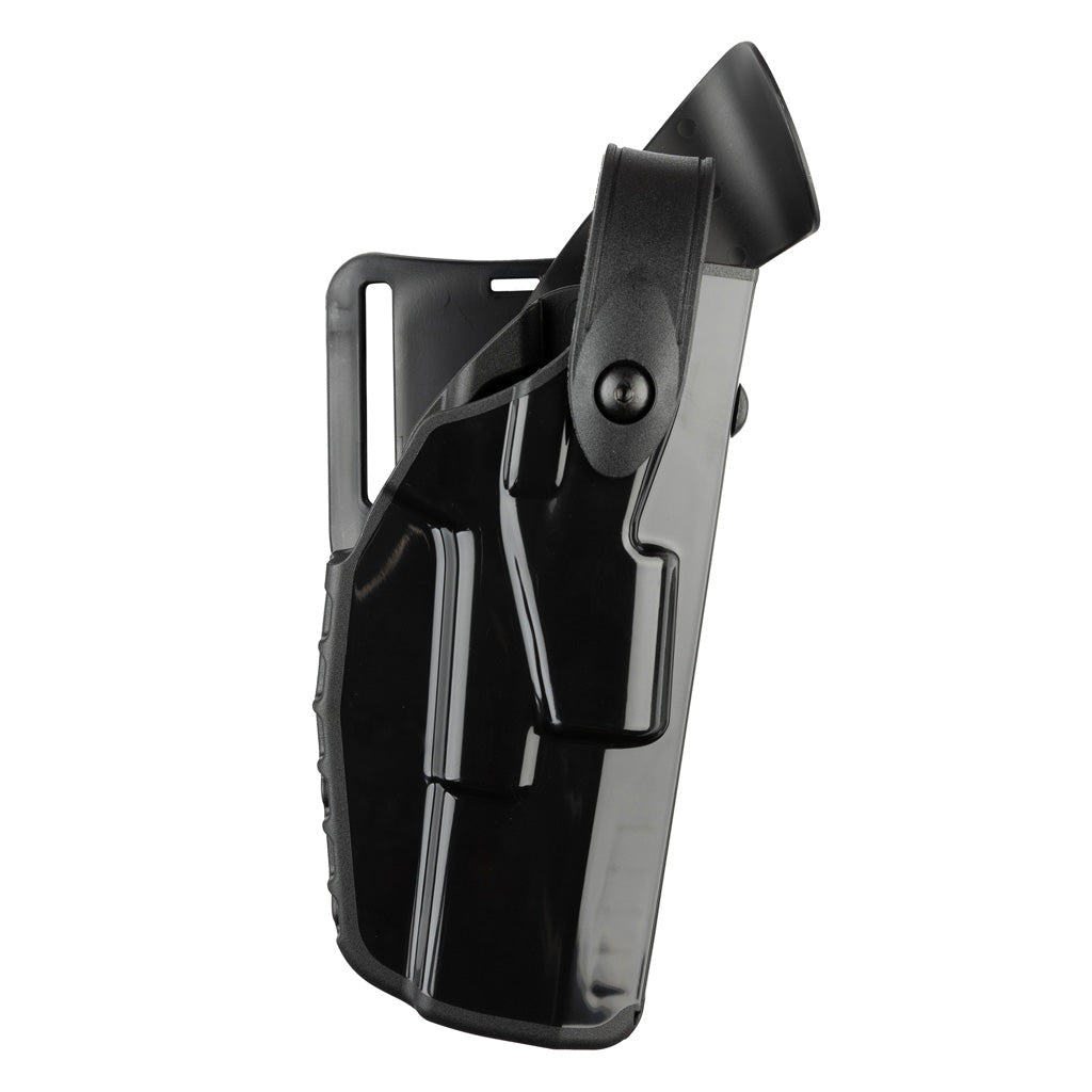 Safariland Model 7280 7TS SLS Mid-Ride, Level II Retention Duty Holster for Glock 19 w/ Compact Light