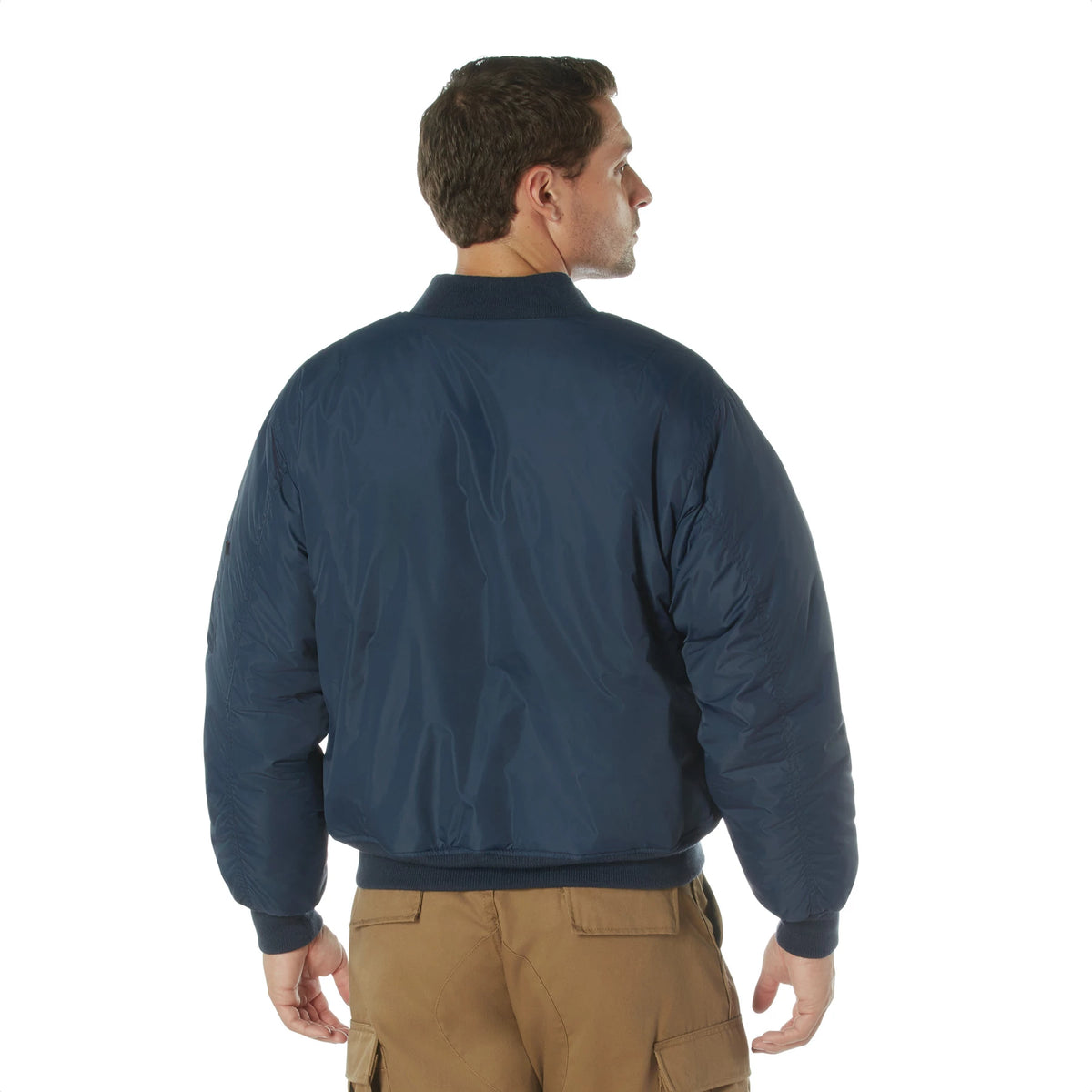 Rothco Enhanced Nylon MA-1 Flight Jacket - Rothco 72895-MED