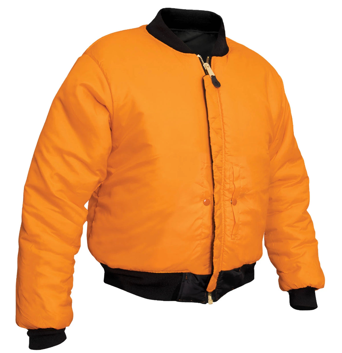Rothco NASA MA-1 Flight Jacket - Black - Rothco 7328-XLRG