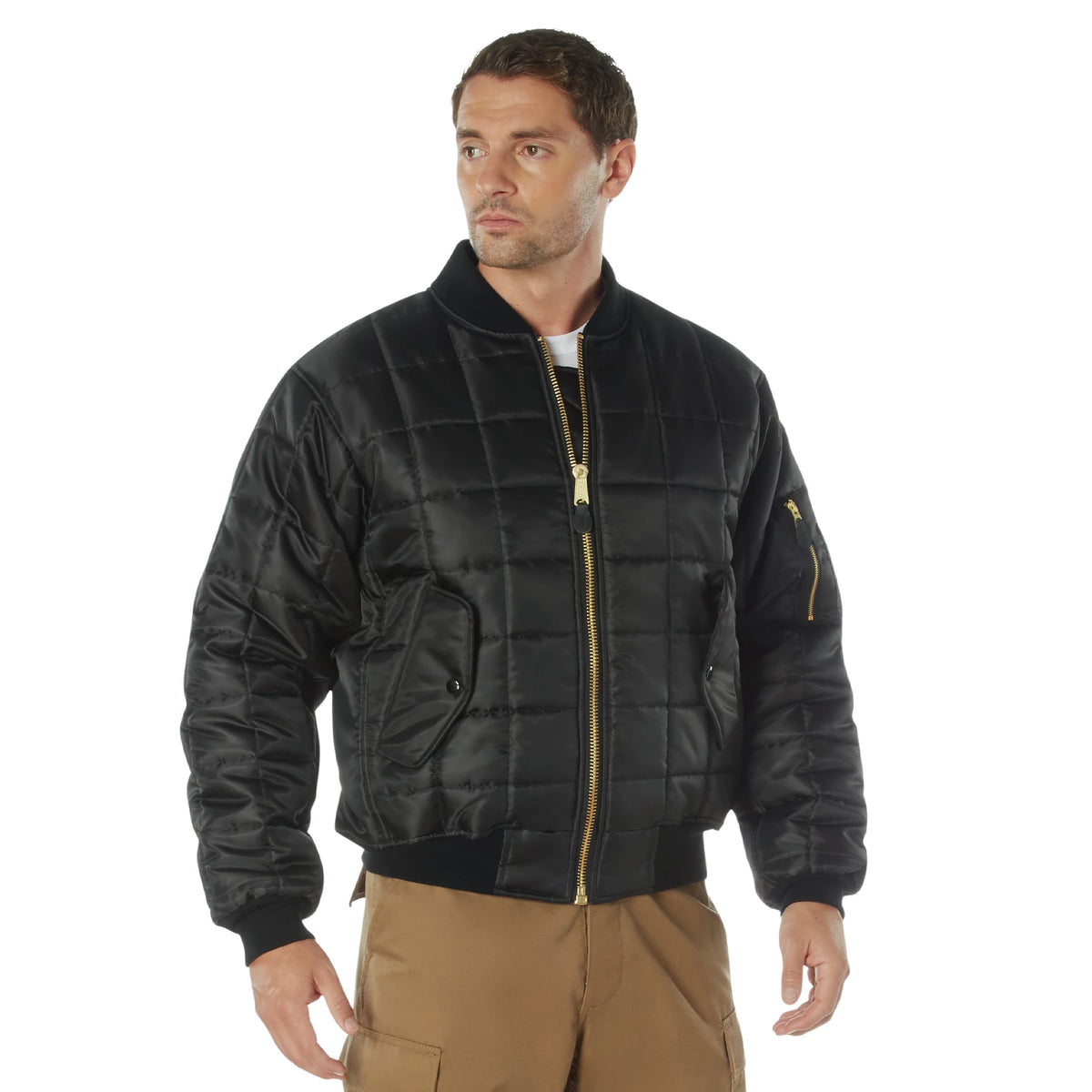 Rothco Quilted MA-1 Flight Jacket - Rothco 73540-SML