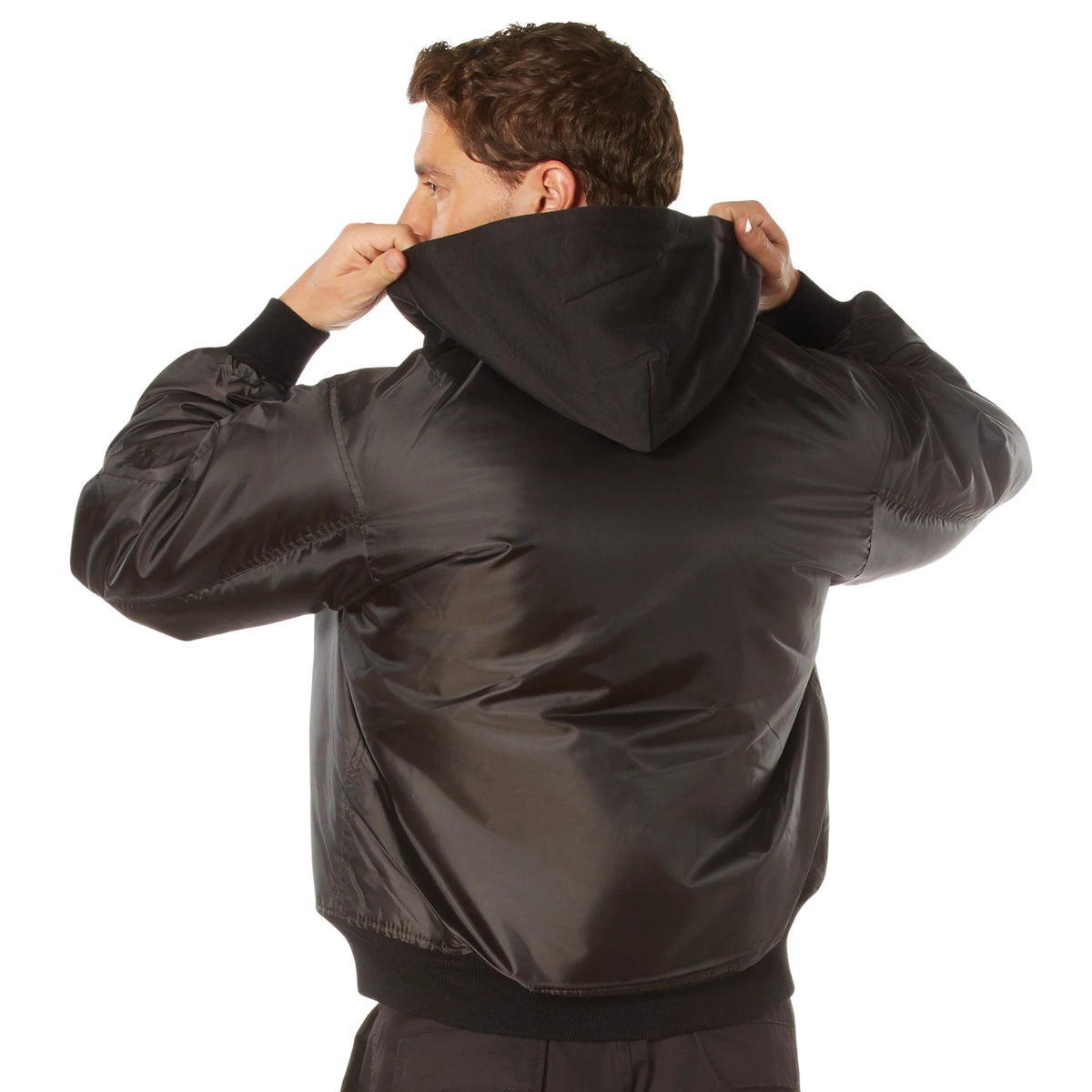 Rothco Hooded MA-1 Flight Jacket - Rothco 7400-XSML
