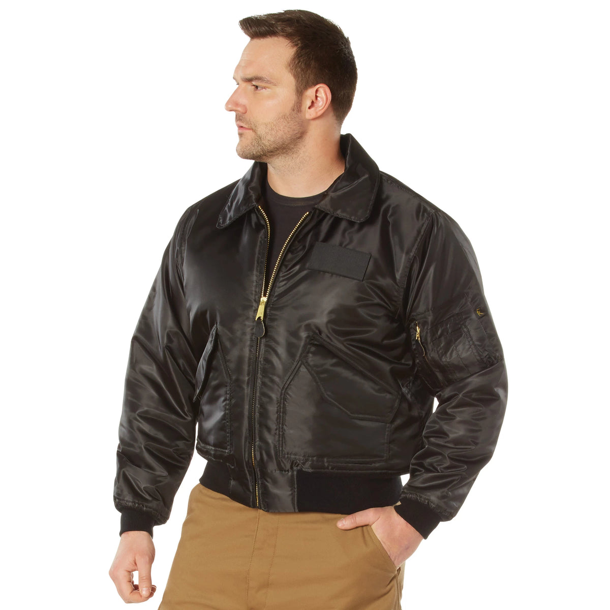 Rothco CWU-45P Flight Jacket - Rothco 7522-BK-S