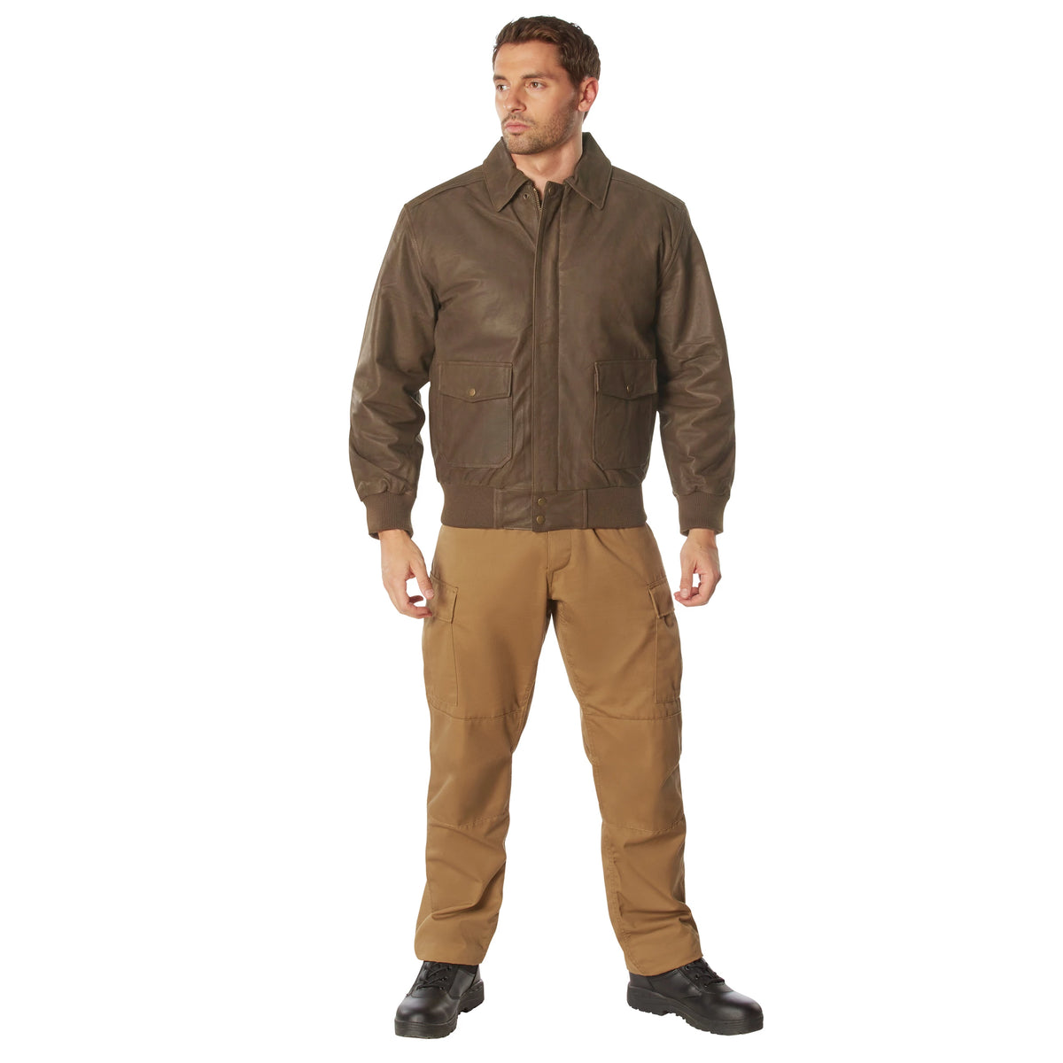 Rothco Classic A-2 Leather Flight Jacket - Rothco 7577-M