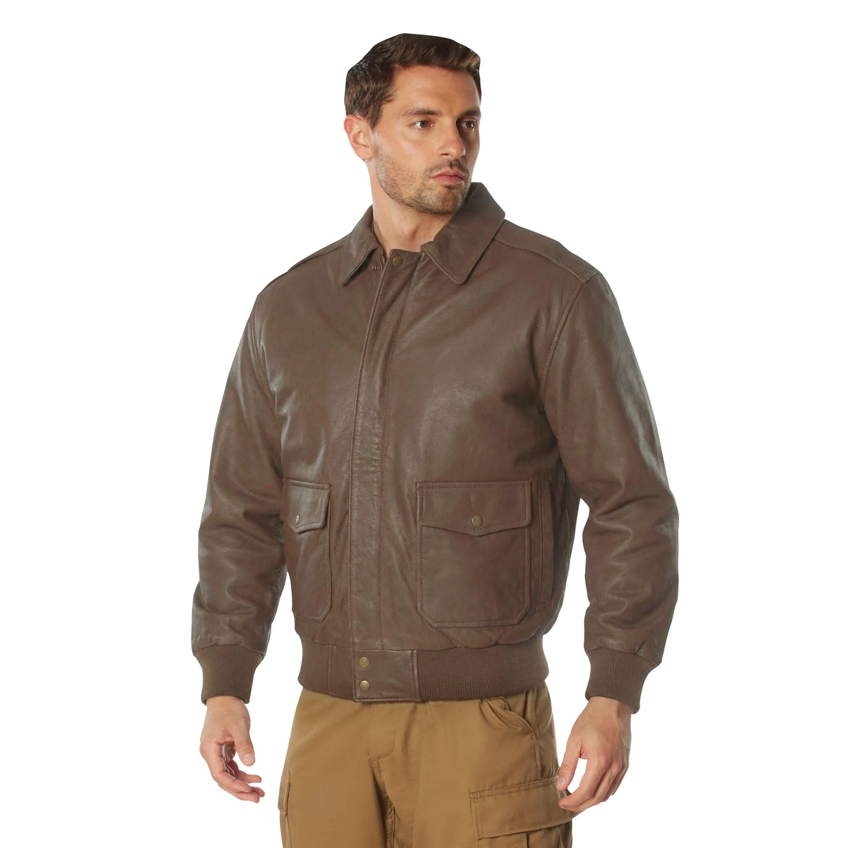 Rothco Classic A-2 Leather Flight Jacket - Rothco 7577-M