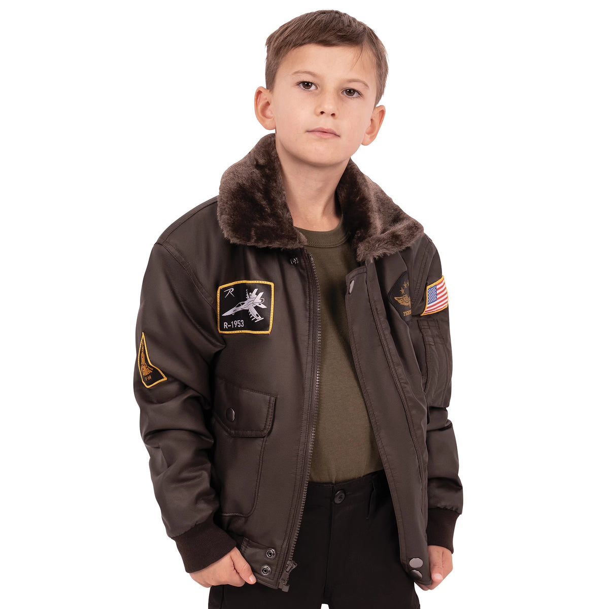 Rothco Kids WWII Aviator Flight Jacket - Rothco 7675-XS