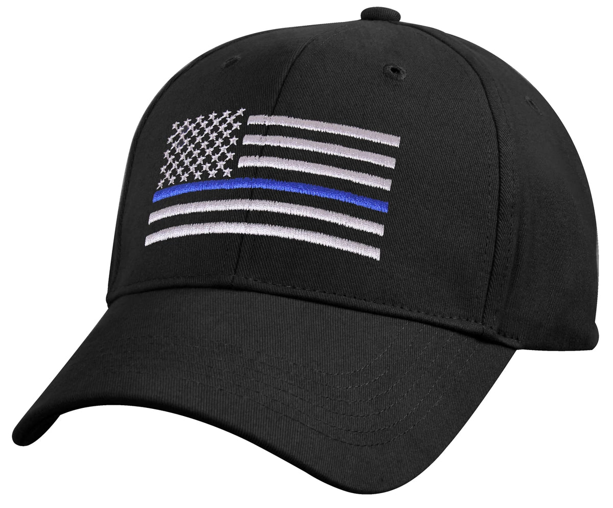 Rothco Kids Low Profile Thin Blue Line Flag Cap - Rothco 7692