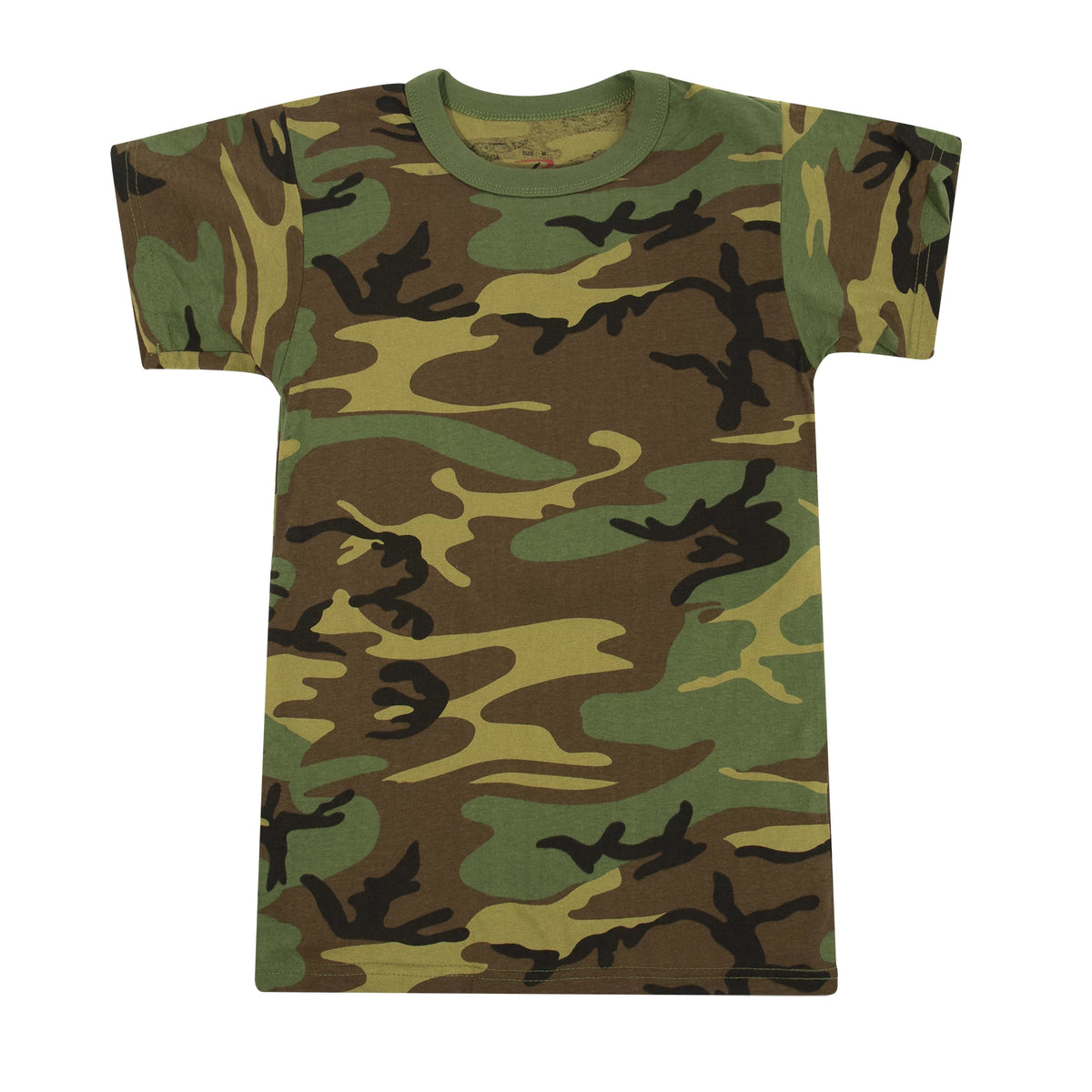 Rothco Kids Woodland Camo Heavyweight T-Shirt - Rothco 7703-M