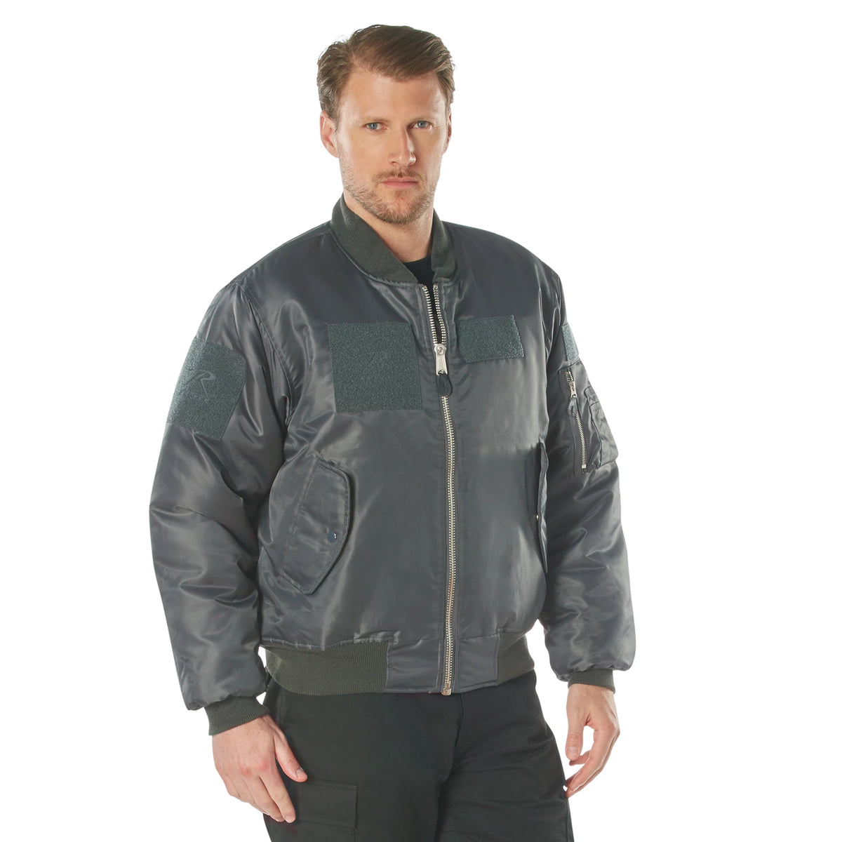 Rothco MA-1 Flight Jacket with Patches - Rothco 77250-SML