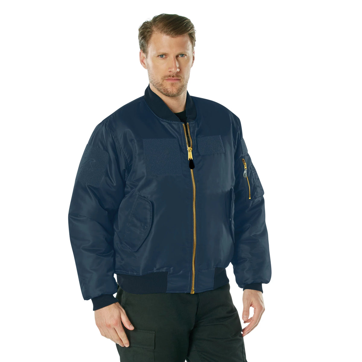 Rothco MA-1 Flight Jacket with Patches - Rothco 77255-SML