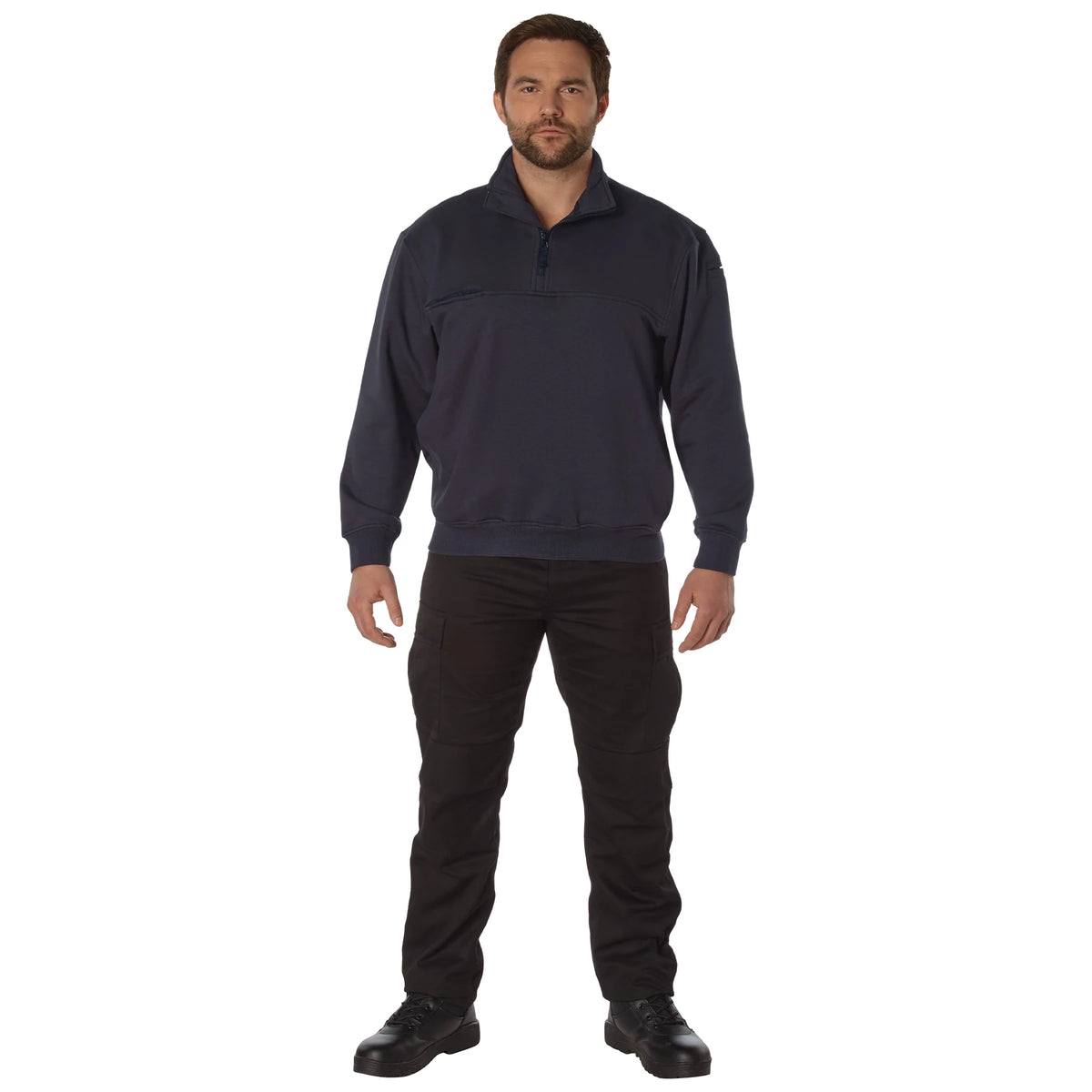 Rothco Firefighter / EMS Quarter Zip Job Shirt - Rothco 7752
