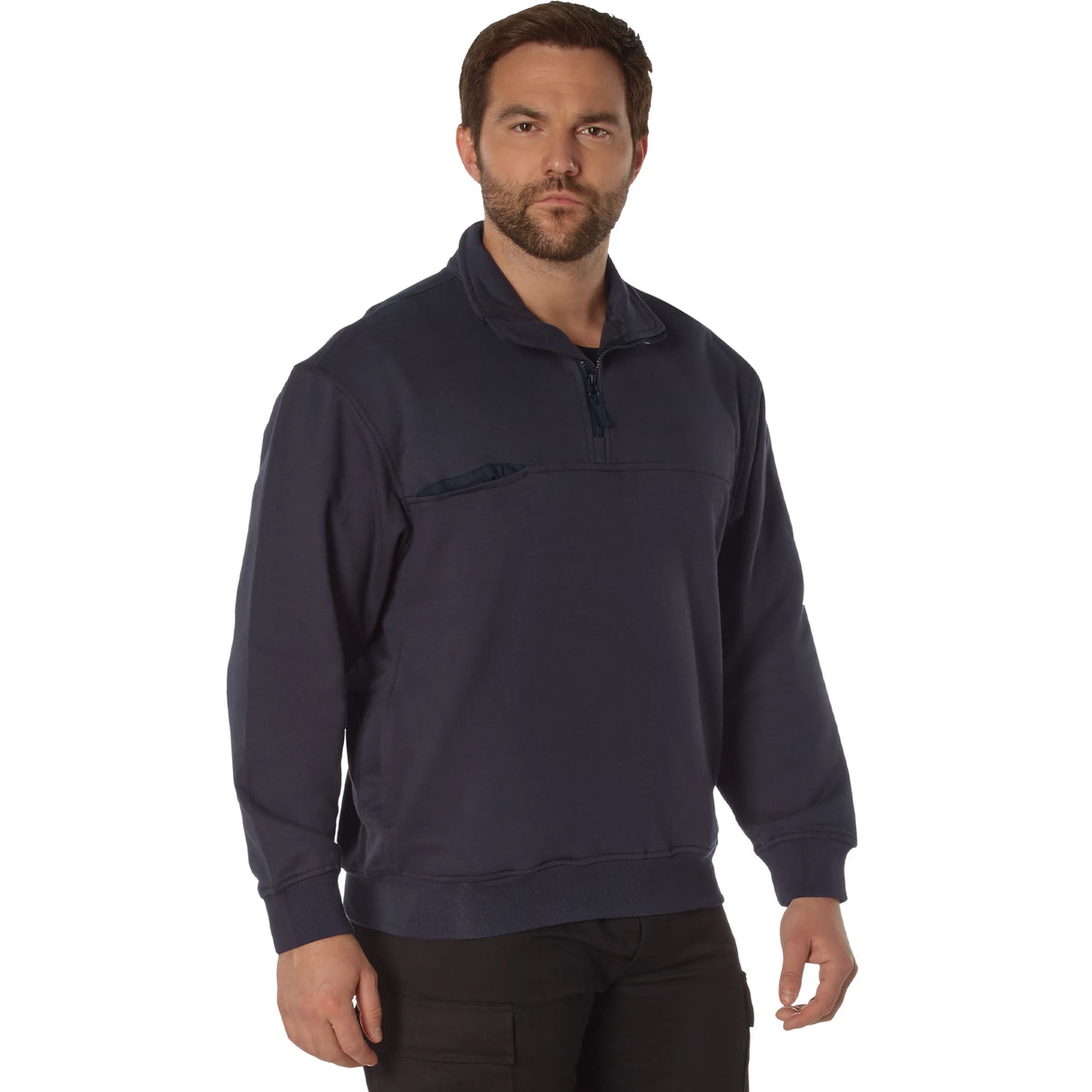 Rothco Firefighter / EMS Quarter Zip Job Shirt - Rothco 7750-S
