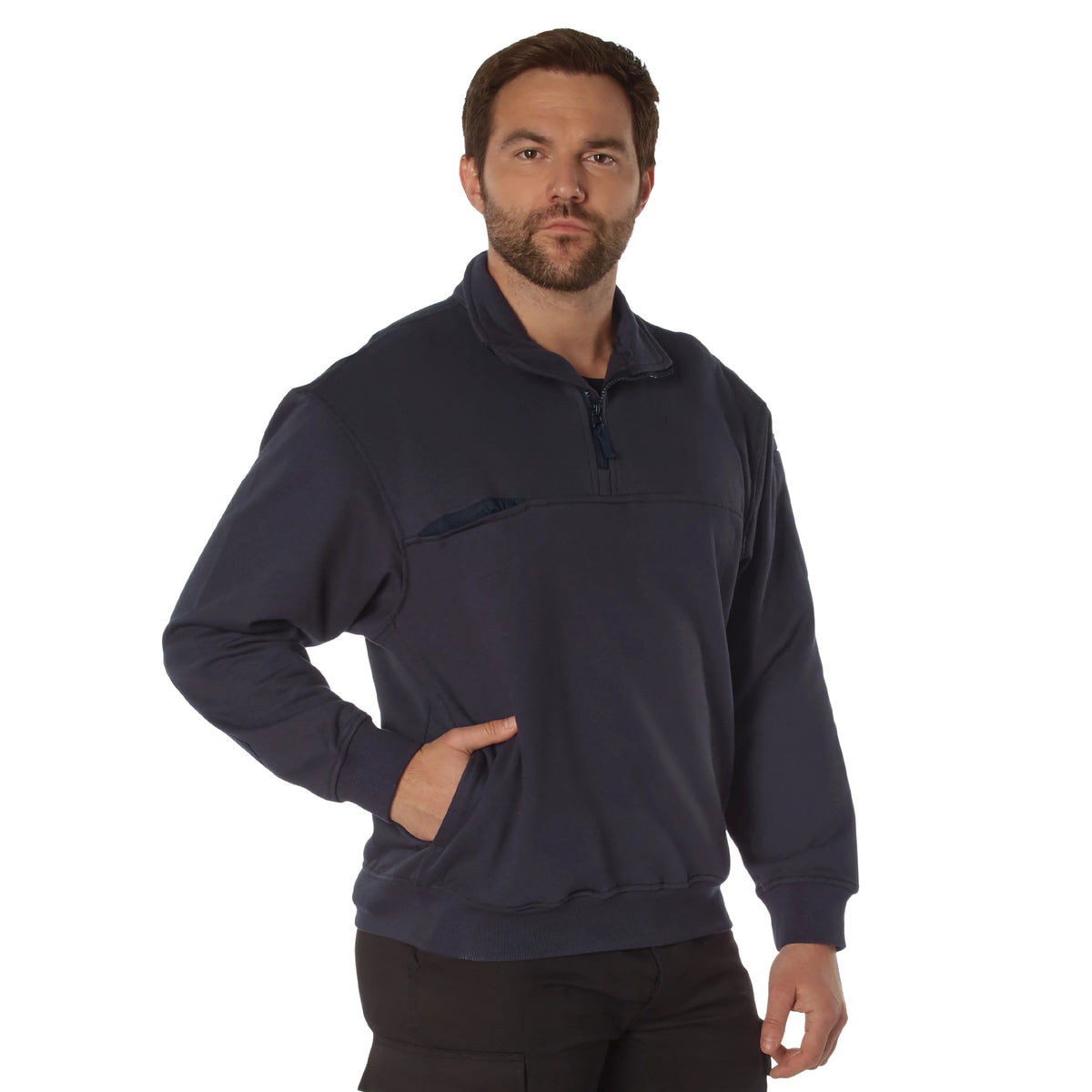 Rothco Firefighter / EMS Quarter Zip Job Shirt - Rothco 7752