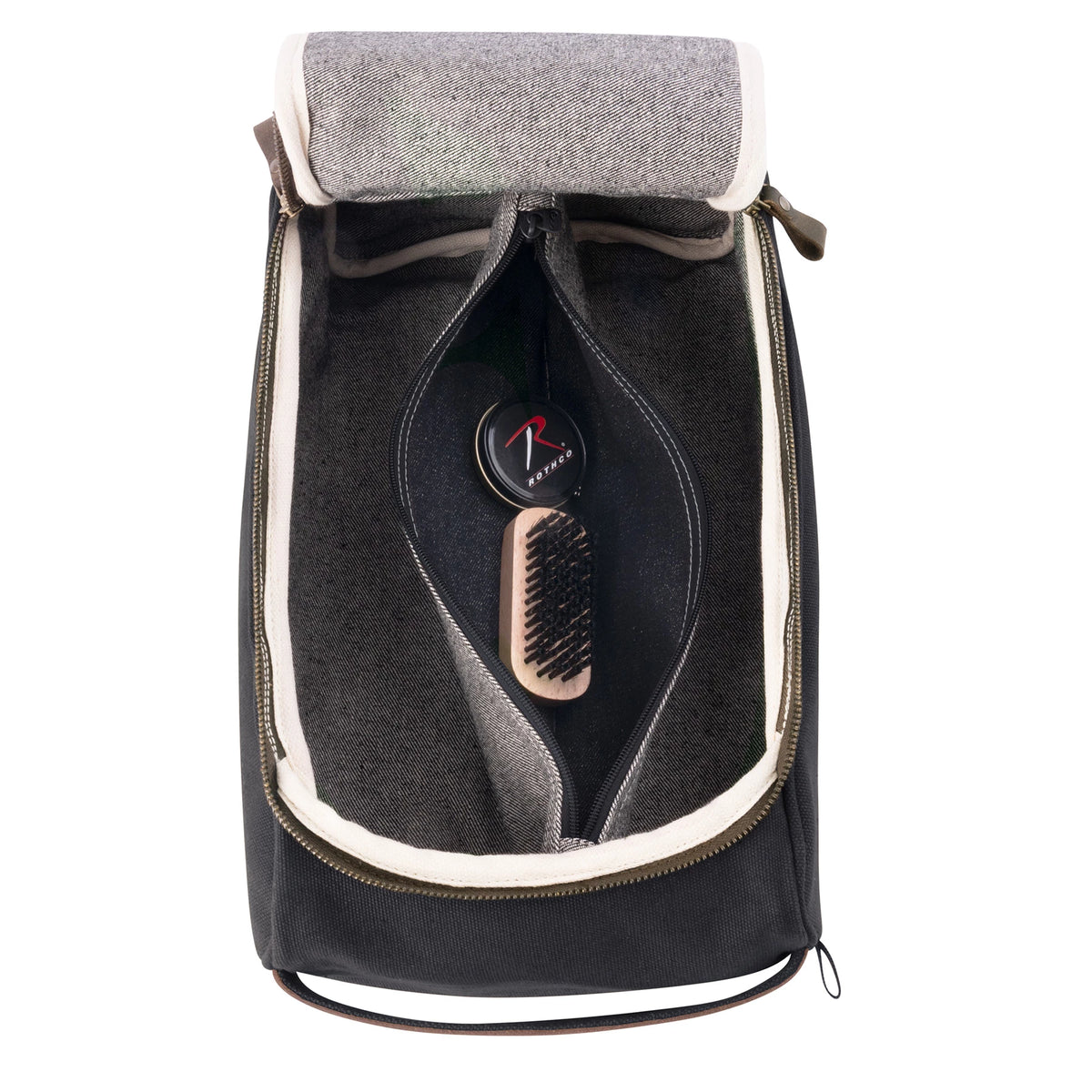 Rothco Canvas Shoe Bag - Rothco 78890-BLK