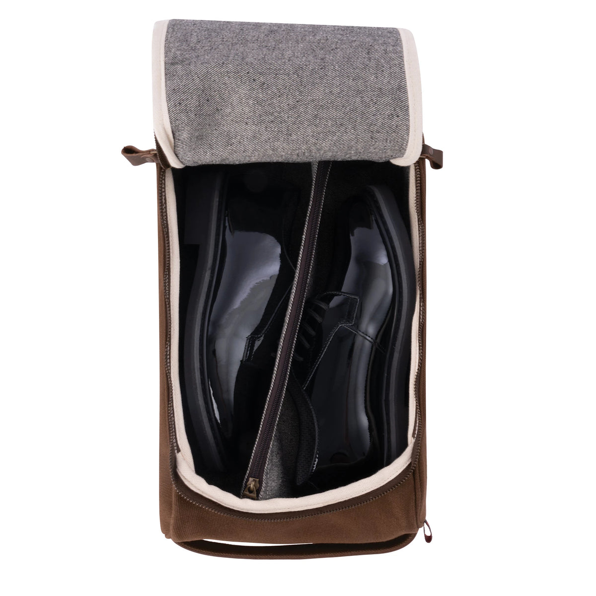 Rothco Canvas Shoe Bag - Rothco 78892-BRN