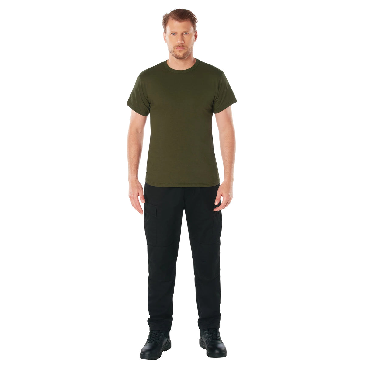 Rothco Solid Color 100% Cotton T-Shirt - Rothco 7979-OD-S