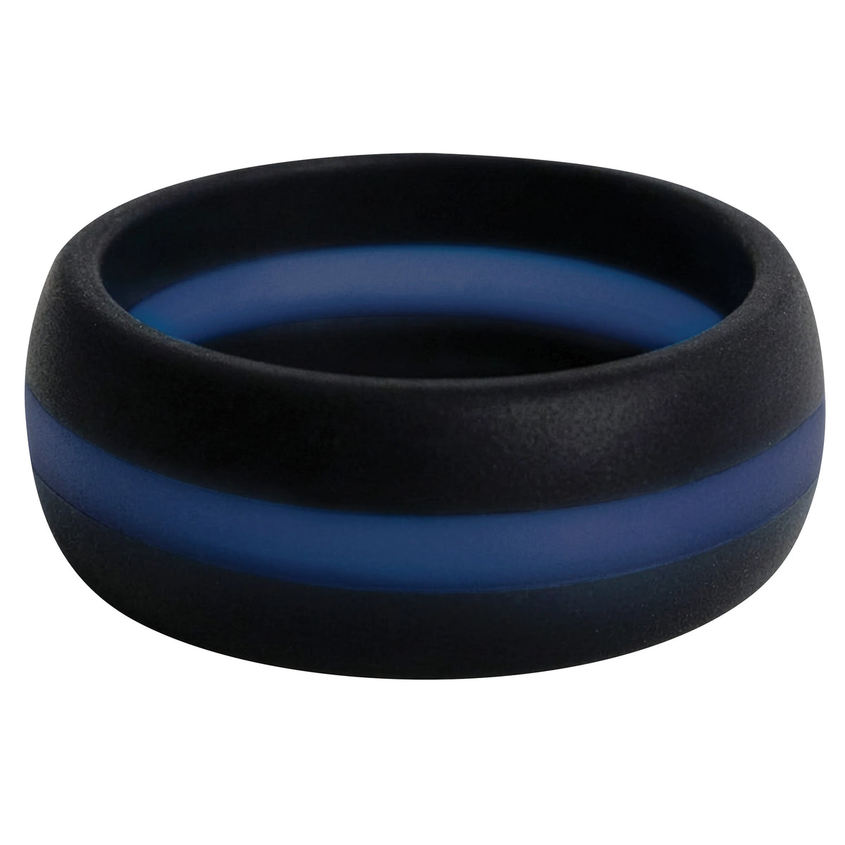Rothco Thin Blue Line Silicone Ring - Rothco 800-R9