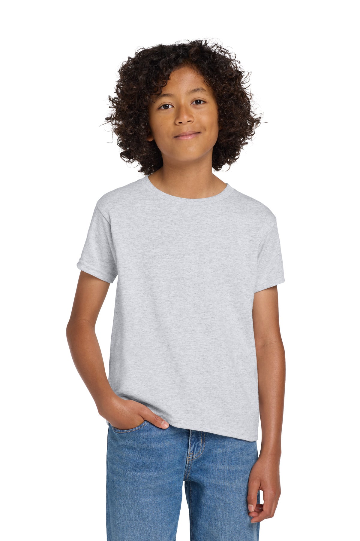 Gildan® Youth DryBlend® 50 Cotton/50 Poly T-Shirt.  8000B