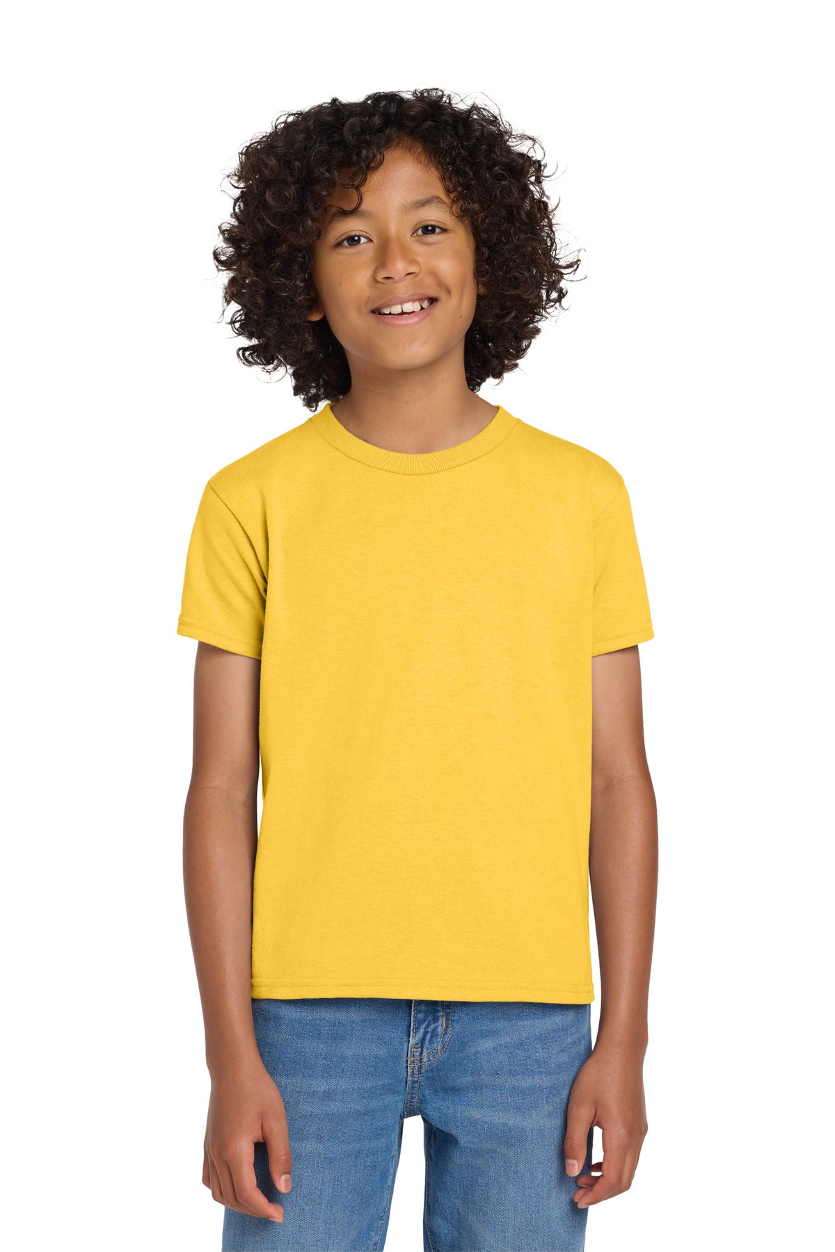 Gildan® Youth DryBlend® 50 Cotton/50 Poly T-Shirt.  8000B
