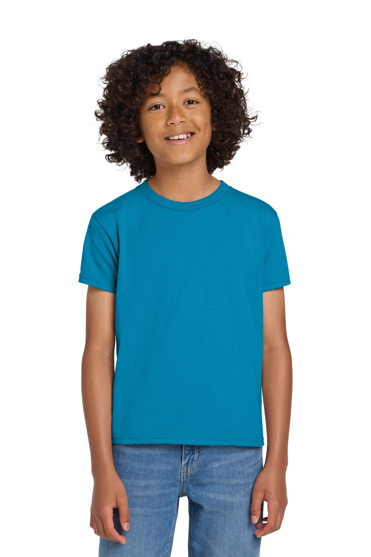 Gildan® Youth DryBlend® 50 Cotton/50 Poly T-Shirt.  8000B