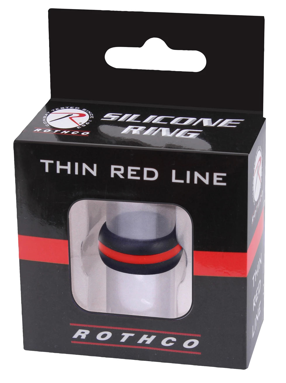 Rothco Thin Red Line Silicone Ring - Rothco 801-R8