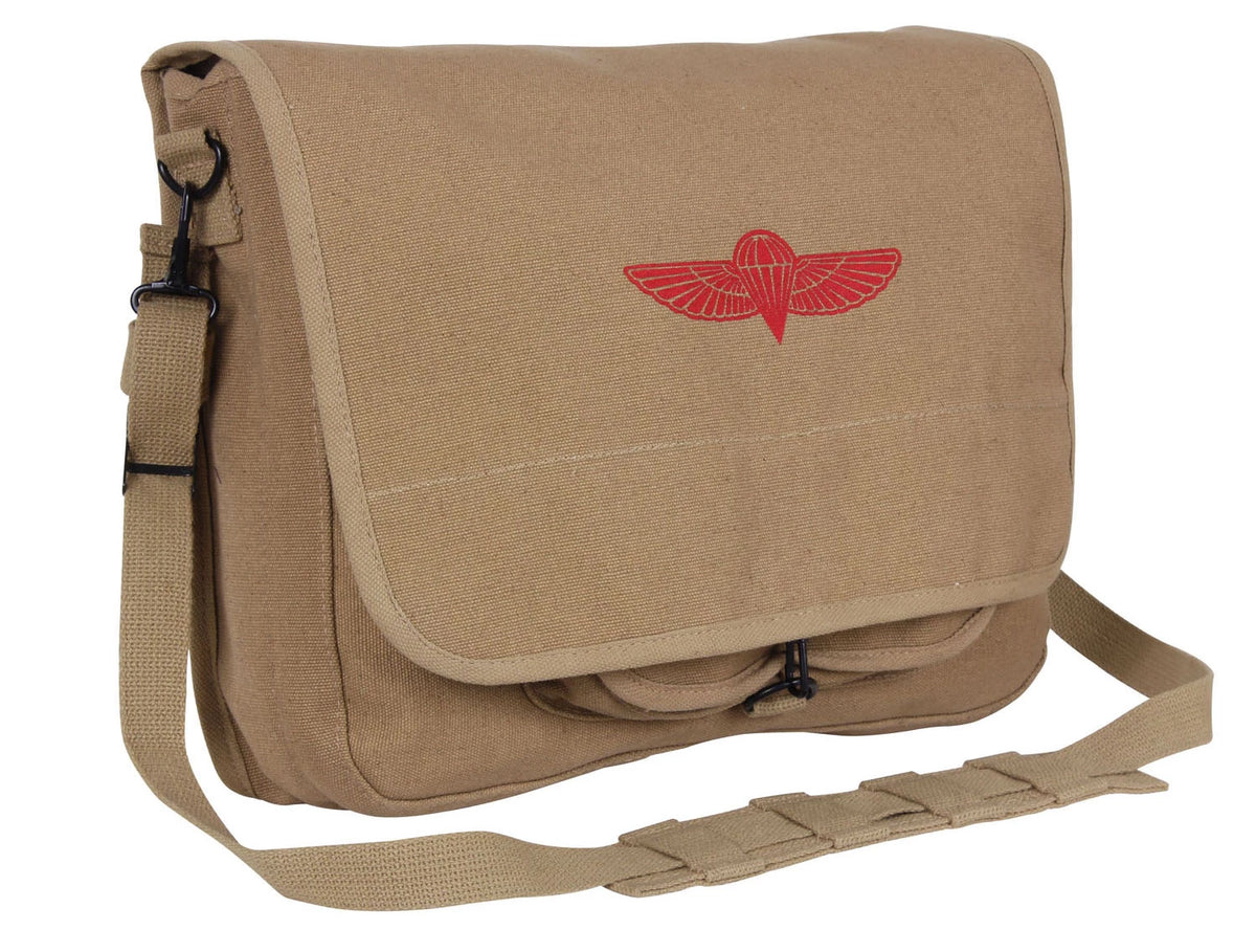 Rothco Canvas Paratrooper Messenger Bag - Rothco 8120