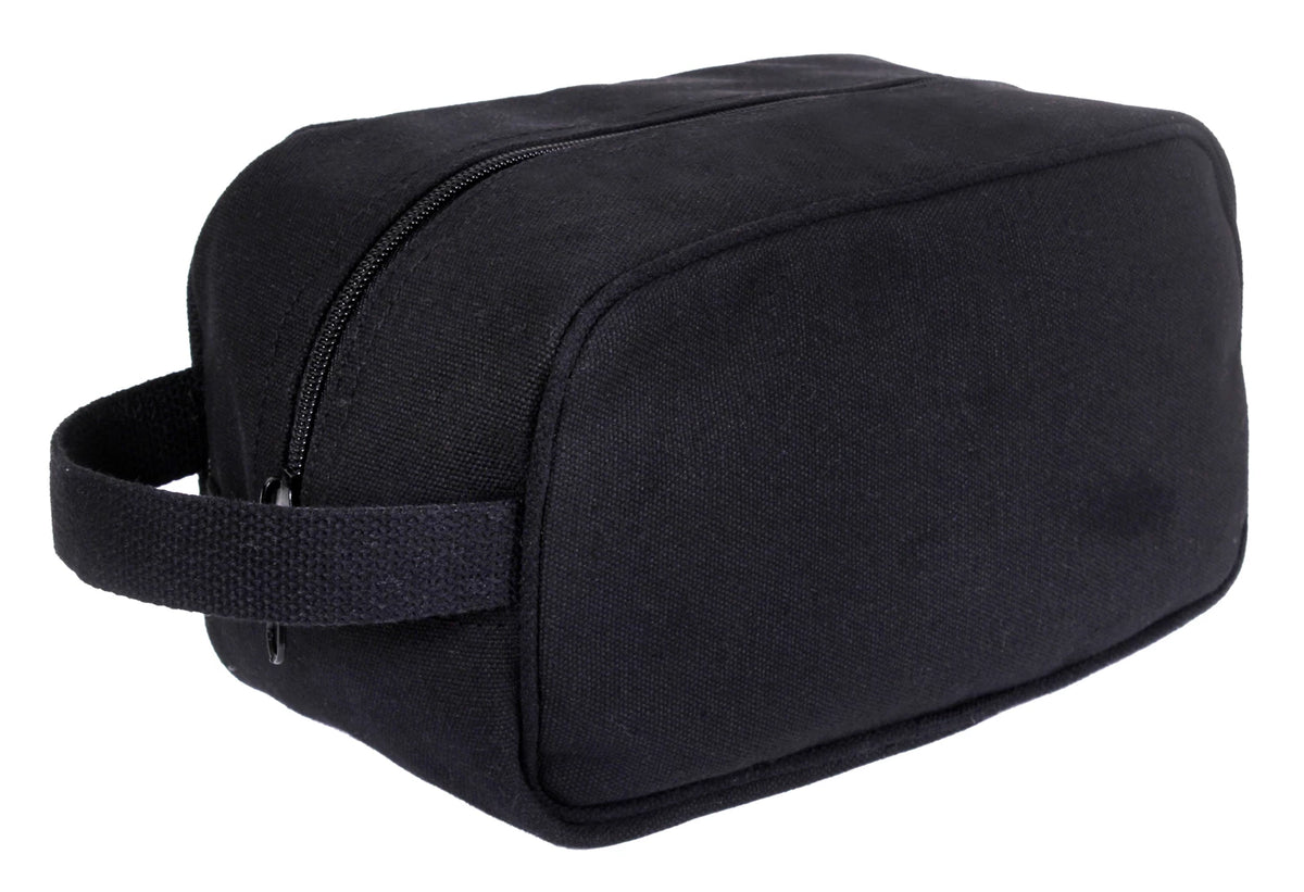 Rothco Canvas Travel Dopp Kit - Rothco 8126-BK