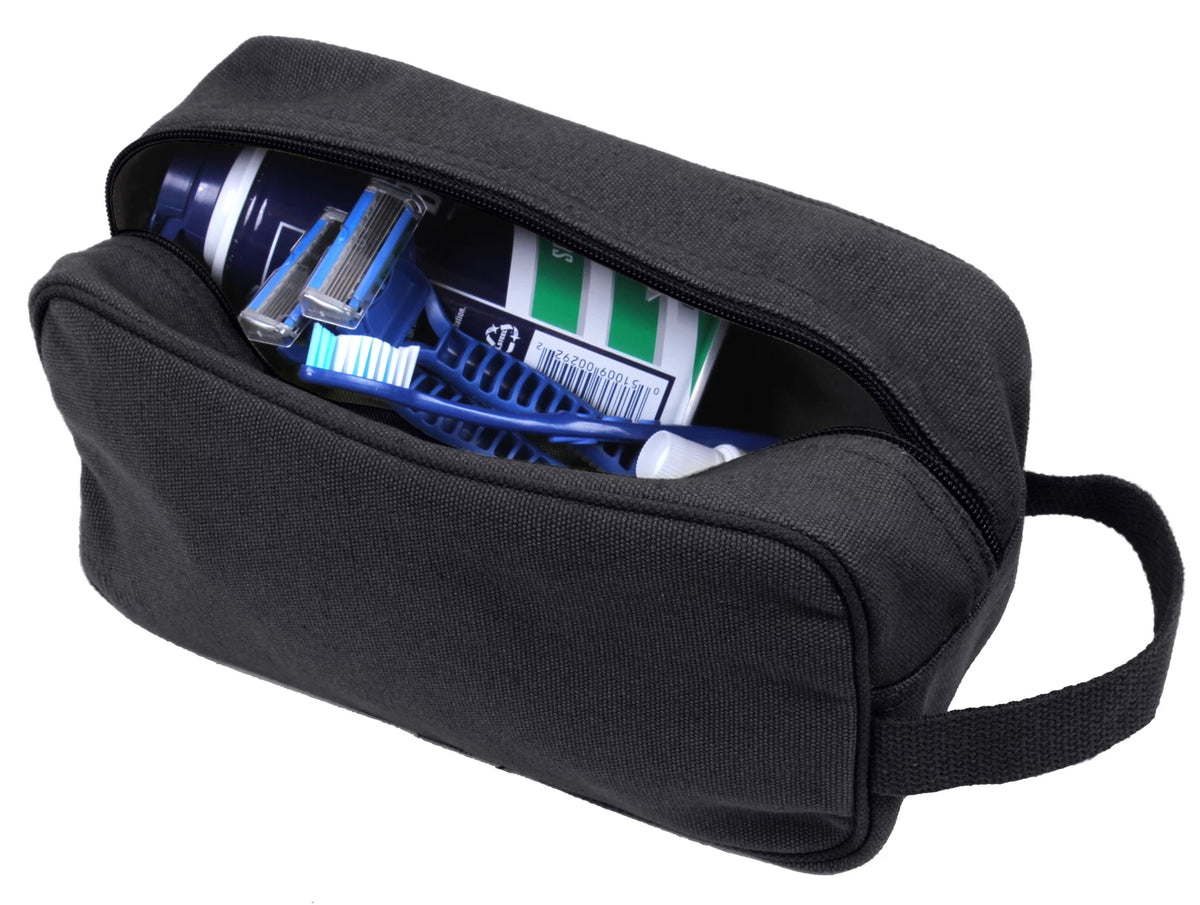 Rothco Canvas Travel Dopp Kit - Rothco 8126-BK