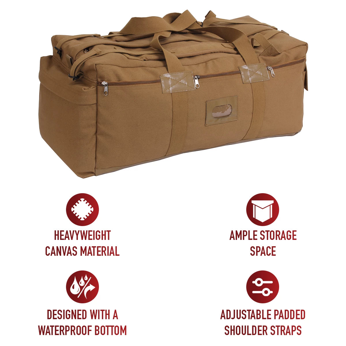 Rothco Tactical Duffle Bag - Rothco 8136-CB