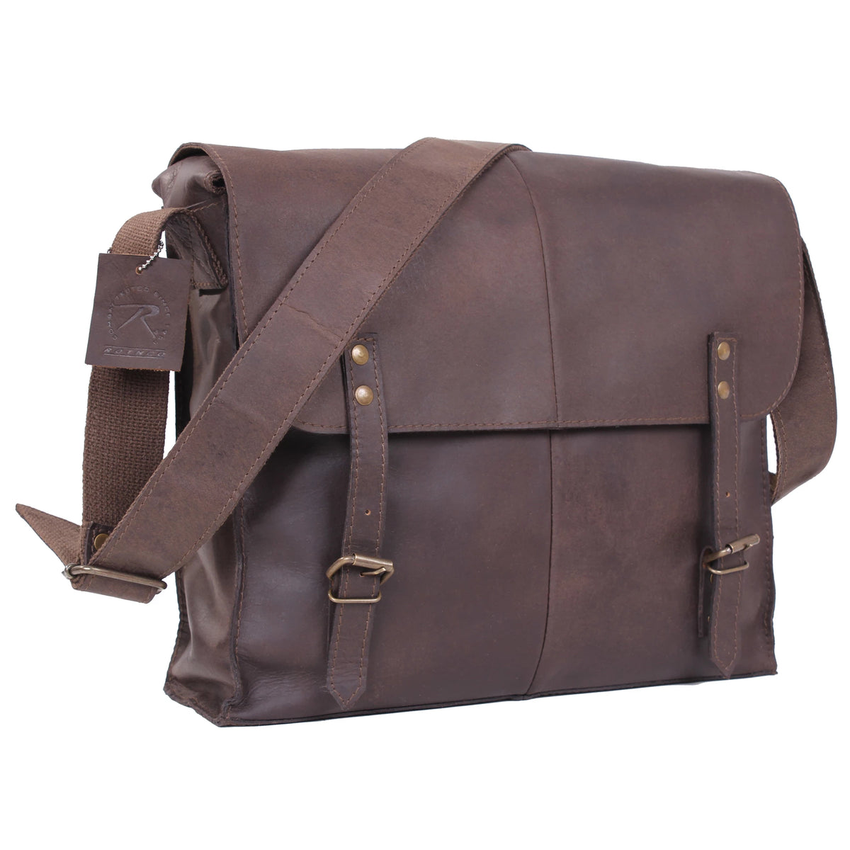 Rothco Brown Leather Medic Bag - Rothco 81480