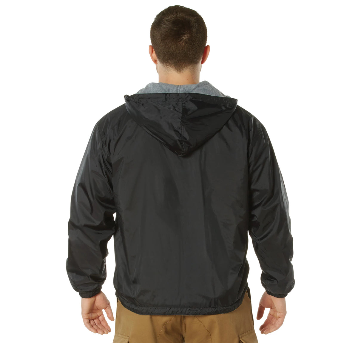 Rothco Reversible Lined Jacket With Hood - Rothco 8263-BK-S