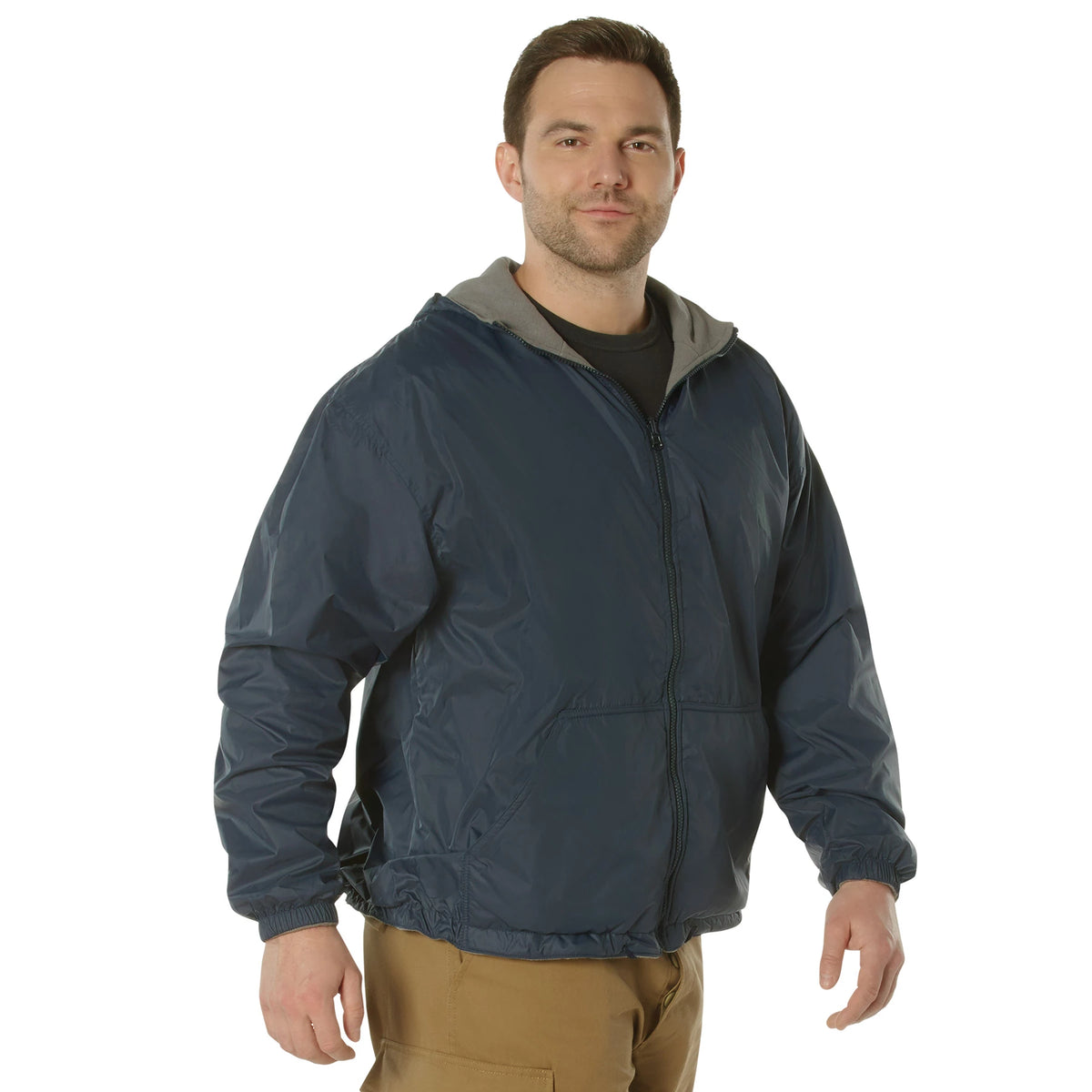 Rothco Reversible Lined Jacket With Hood - Rothco 8265-NB-3XL