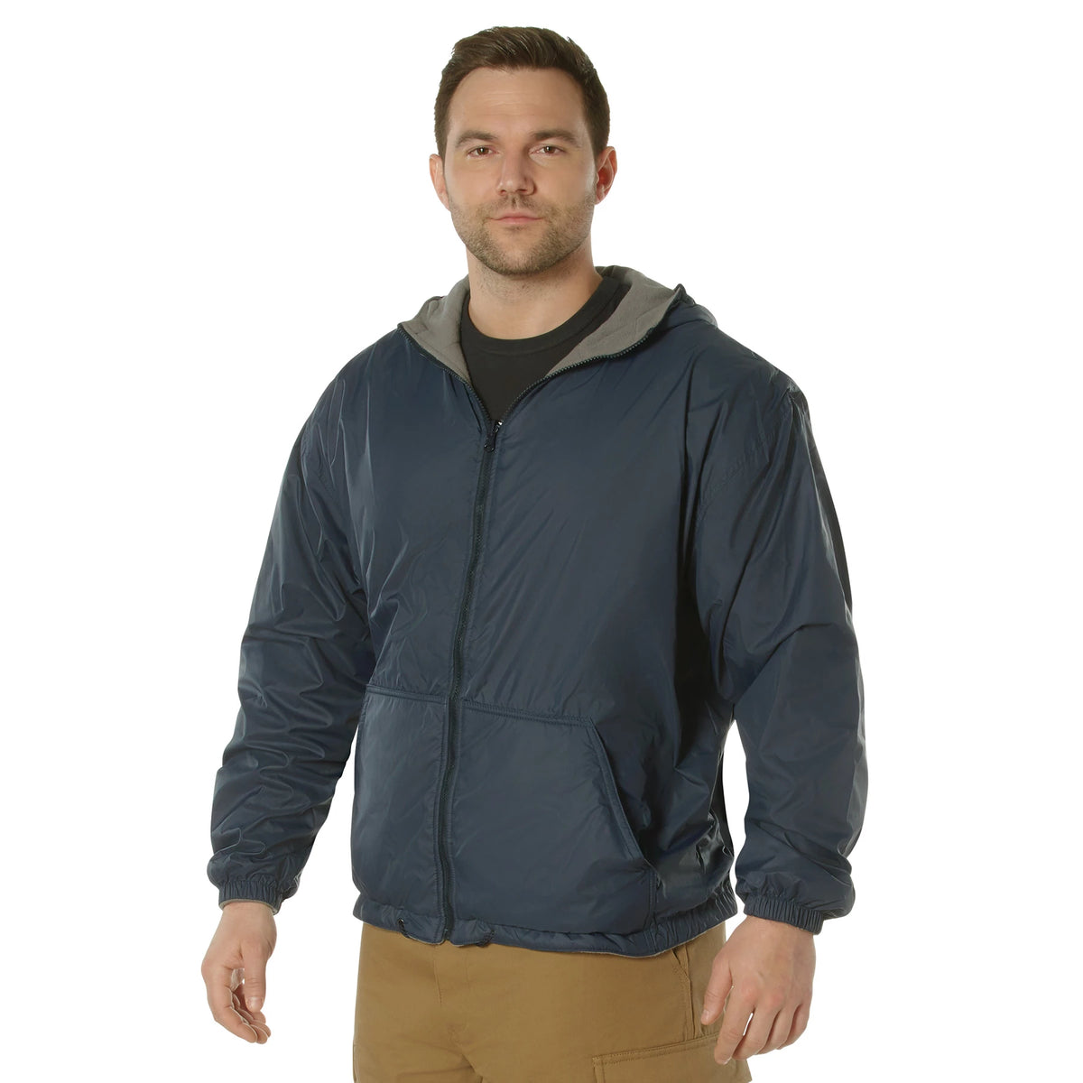 Rothco Reversible Lined Jacket With Hood - Rothco 8263-NB-S