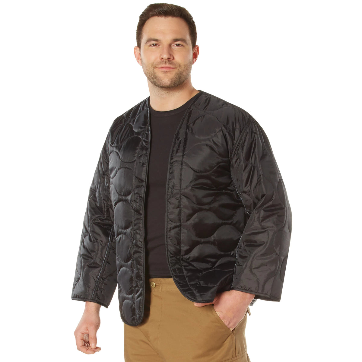 Rothco M-65 Field Jacket Liner - Rothco 8294-BK-L
