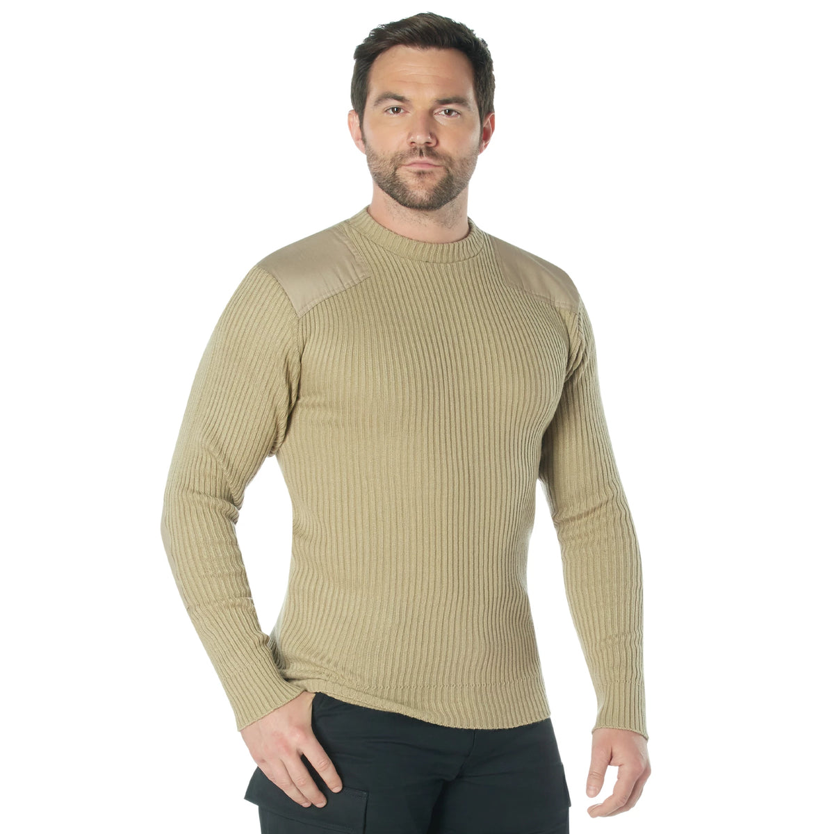 Rothco Acrylic Commando Sweater - Rothco 8346-KH-S