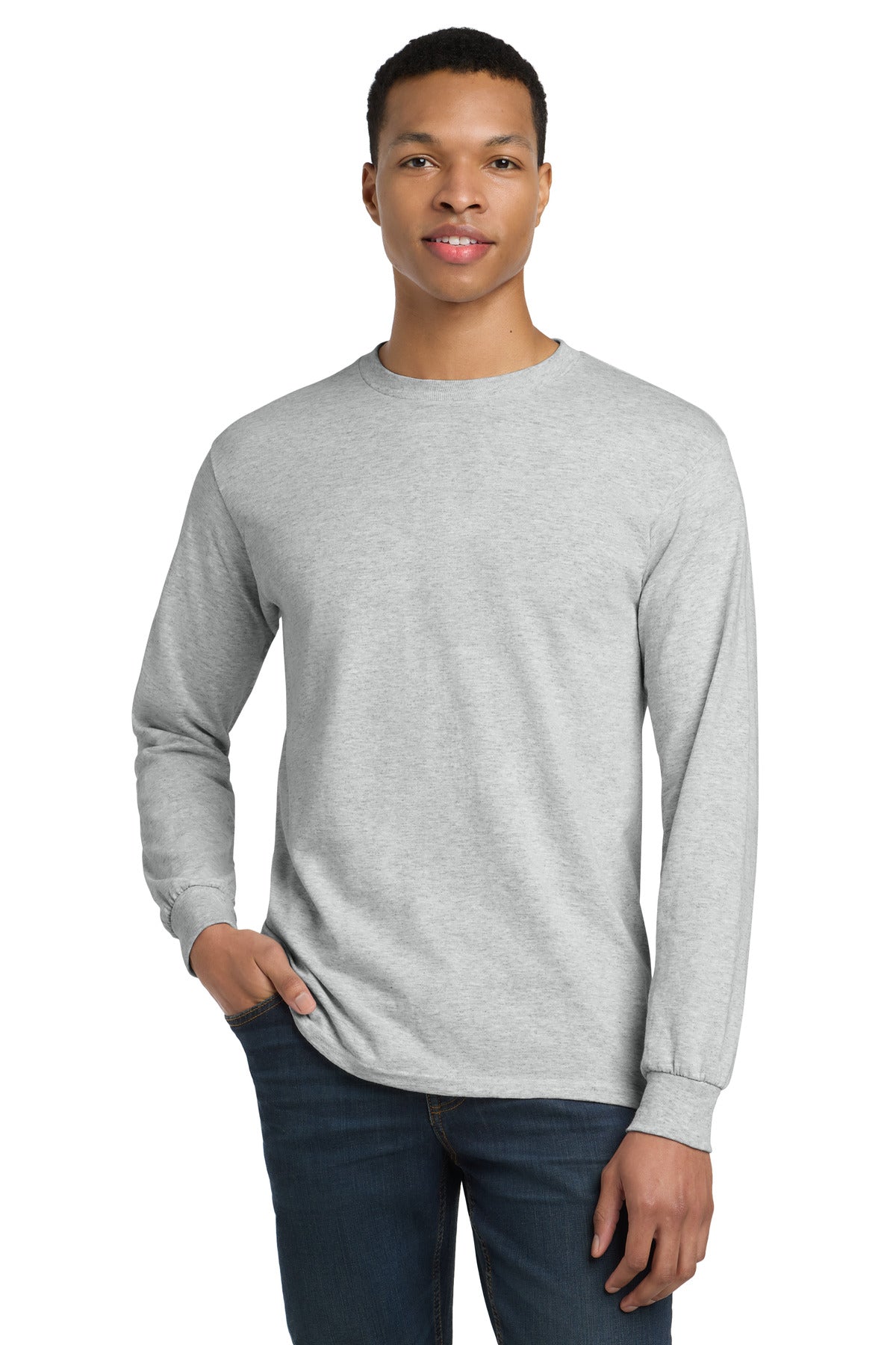 Gildan® - DryBlend® 50 Cotton/50 Poly Long Sleeve T-Shirt. 8400