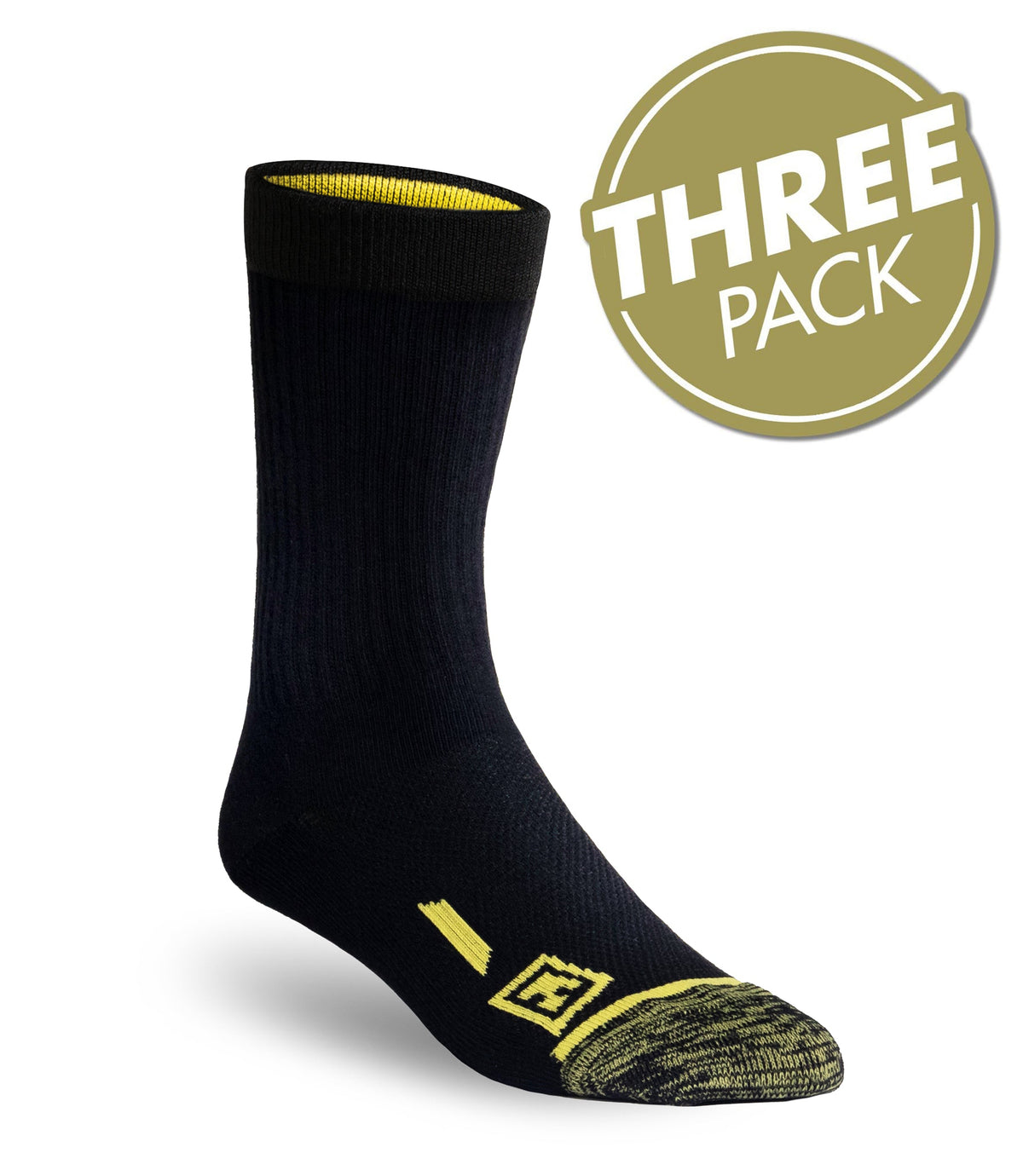 First Tactical 840803122574 - Ctn 6"" Duty Socks 3-Pk