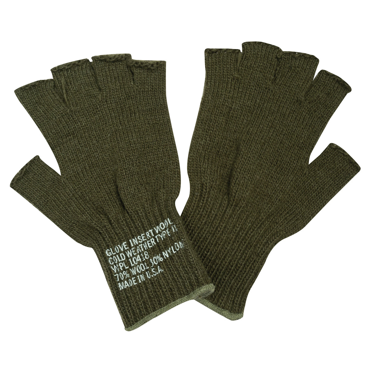 Rothco Fingerless Wool Gloves - Rothco 8410