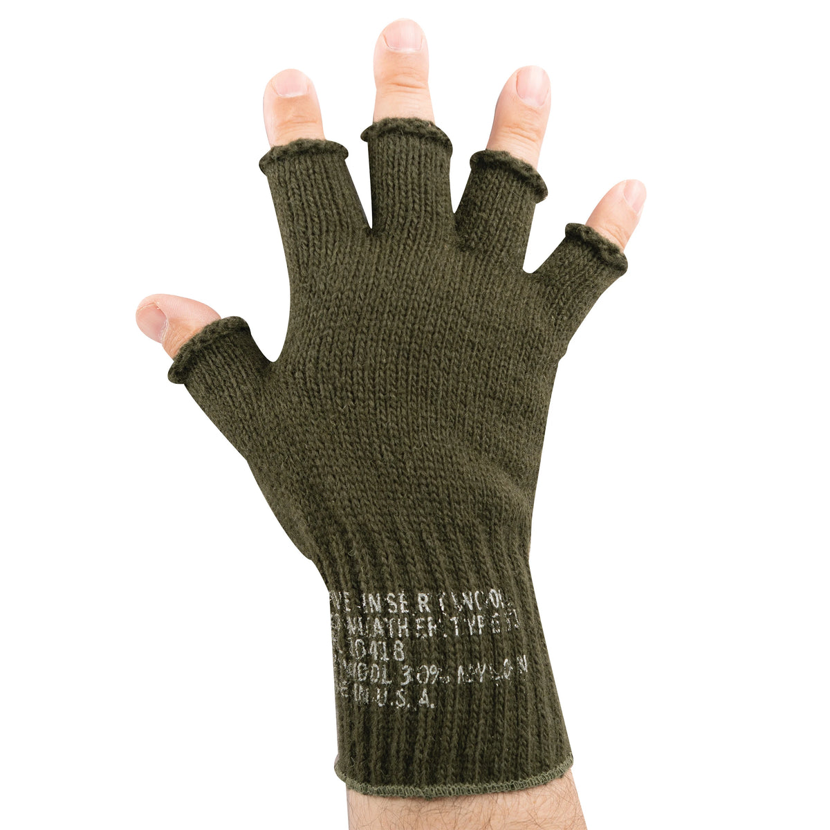 Rothco Fingerless Wool Gloves - Rothco 8410