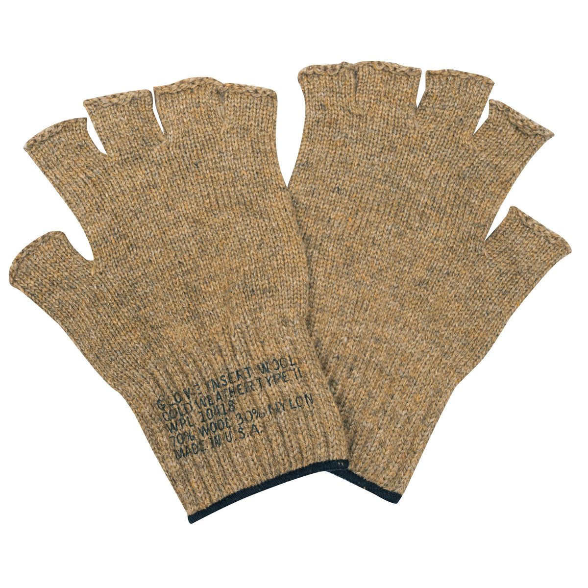 Rothco Fingerless Wool Gloves - Rothco 84110