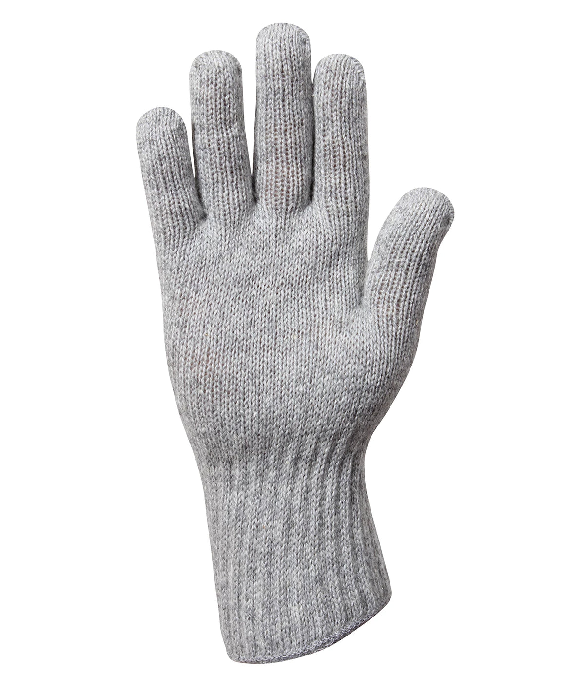 Rothco Wool Glove Liners - Stamped - Rothco 8418-GY-3