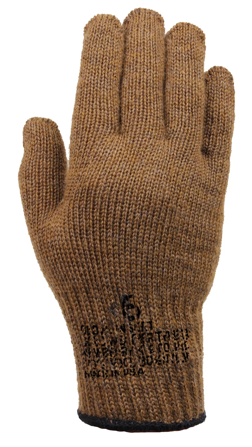 Rothco Wool Glove Liners - Stamped - Rothco 8458-CB-3