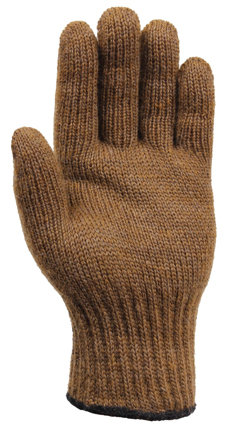 Rothco Wool Glove Liners - Stamped - Rothco 8458-CB-4