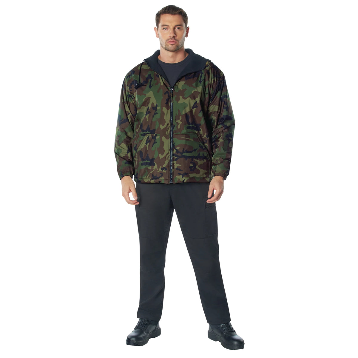 Rothco Reversible Lined Jacket With Hood - Rothco 8463-WC-S
