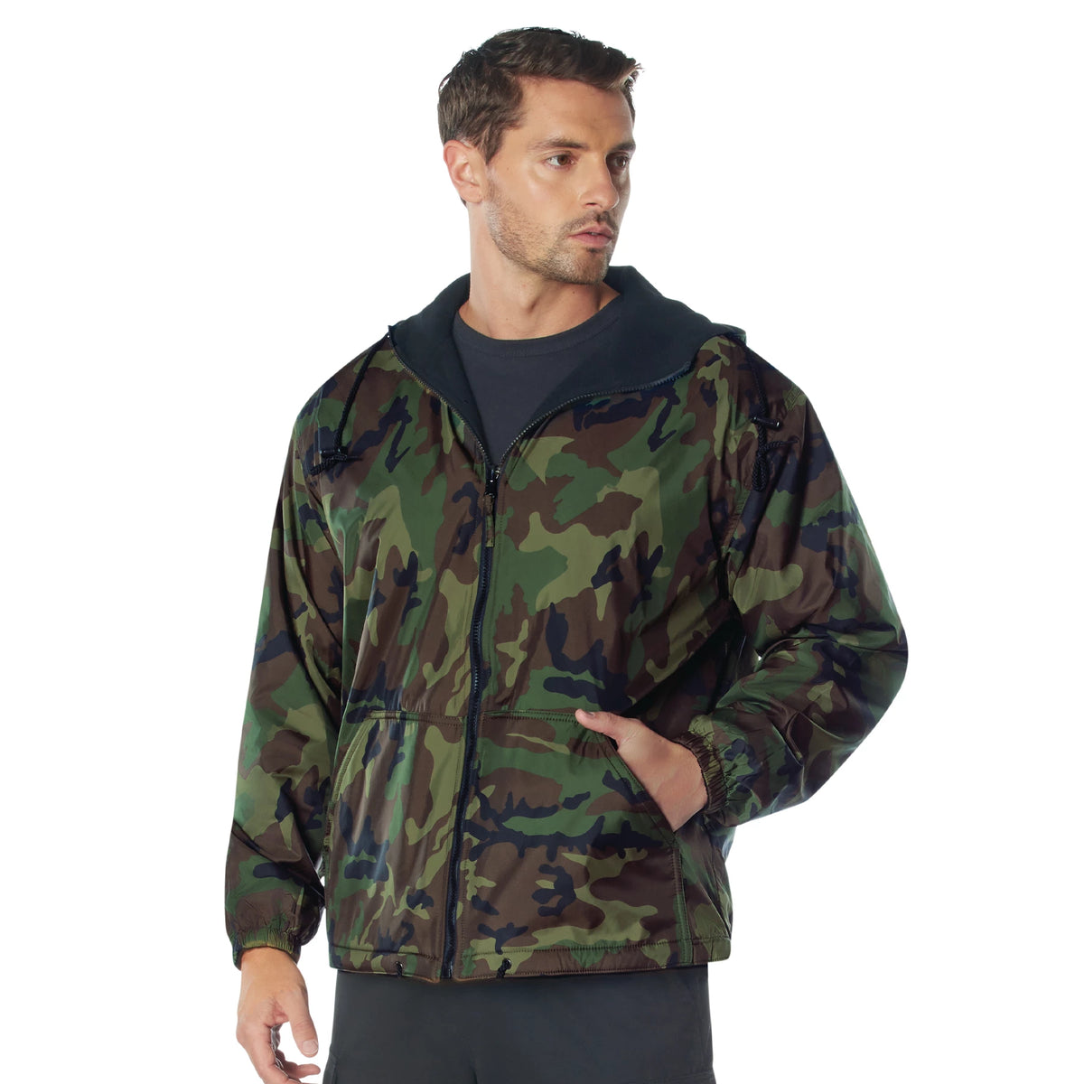 Rothco Reversible Lined Jacket With Hood - Rothco 8464