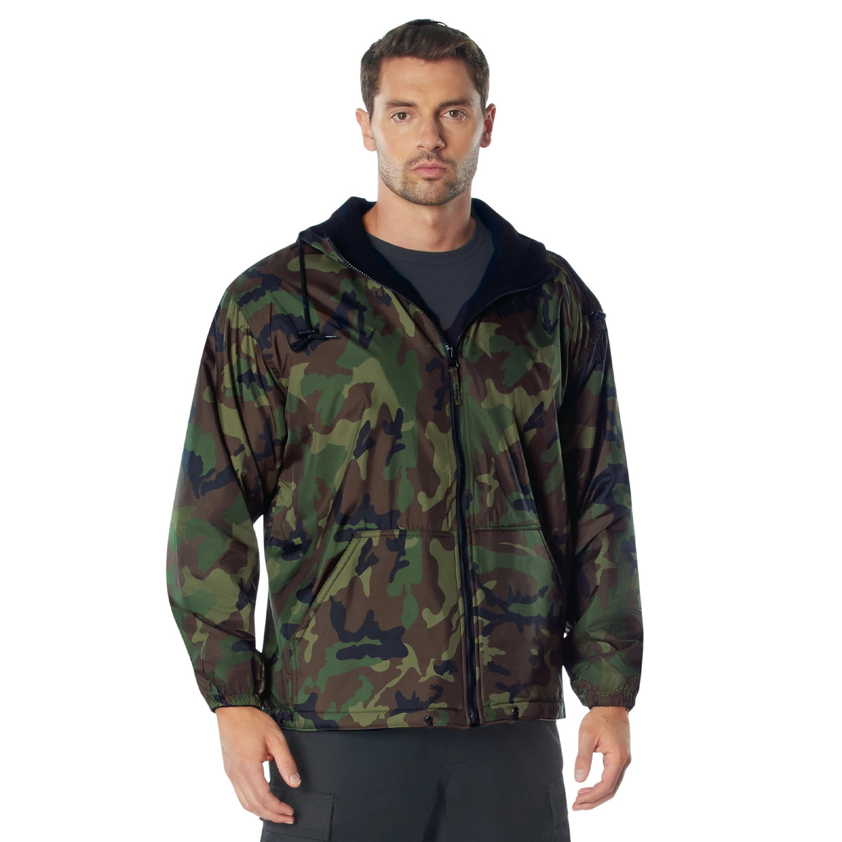 Rothco Reversible Lined Jacket With Hood - Rothco 8464