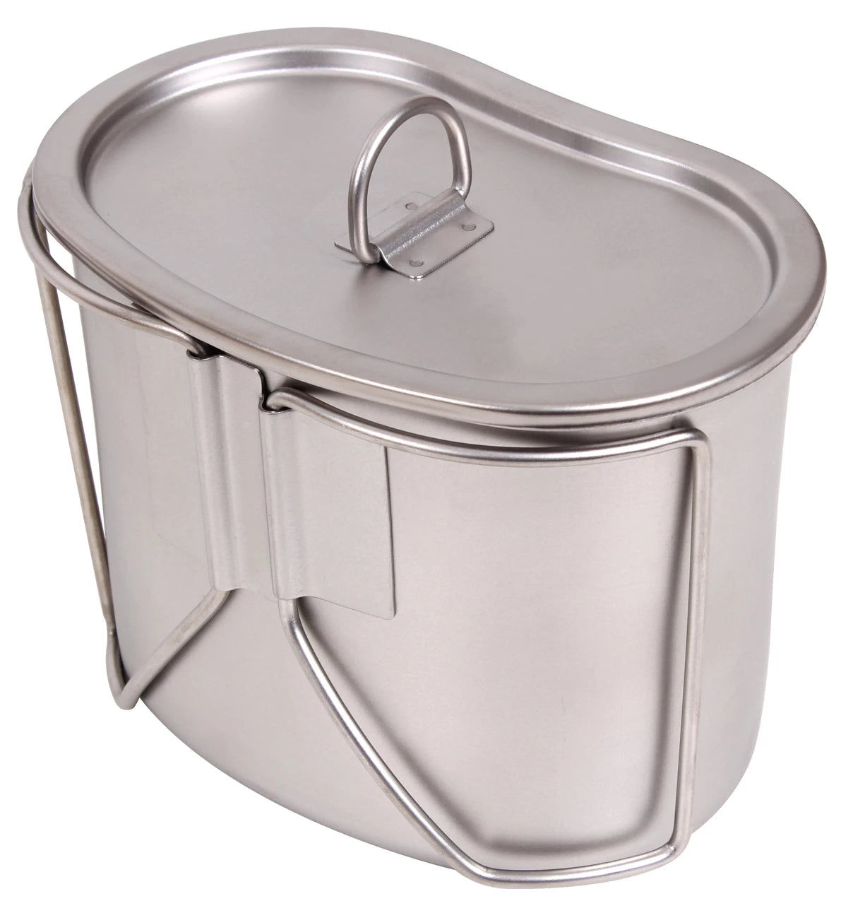 Rothco Stainless Steel Canteen Cup and Cover Set - Rothco 8512
